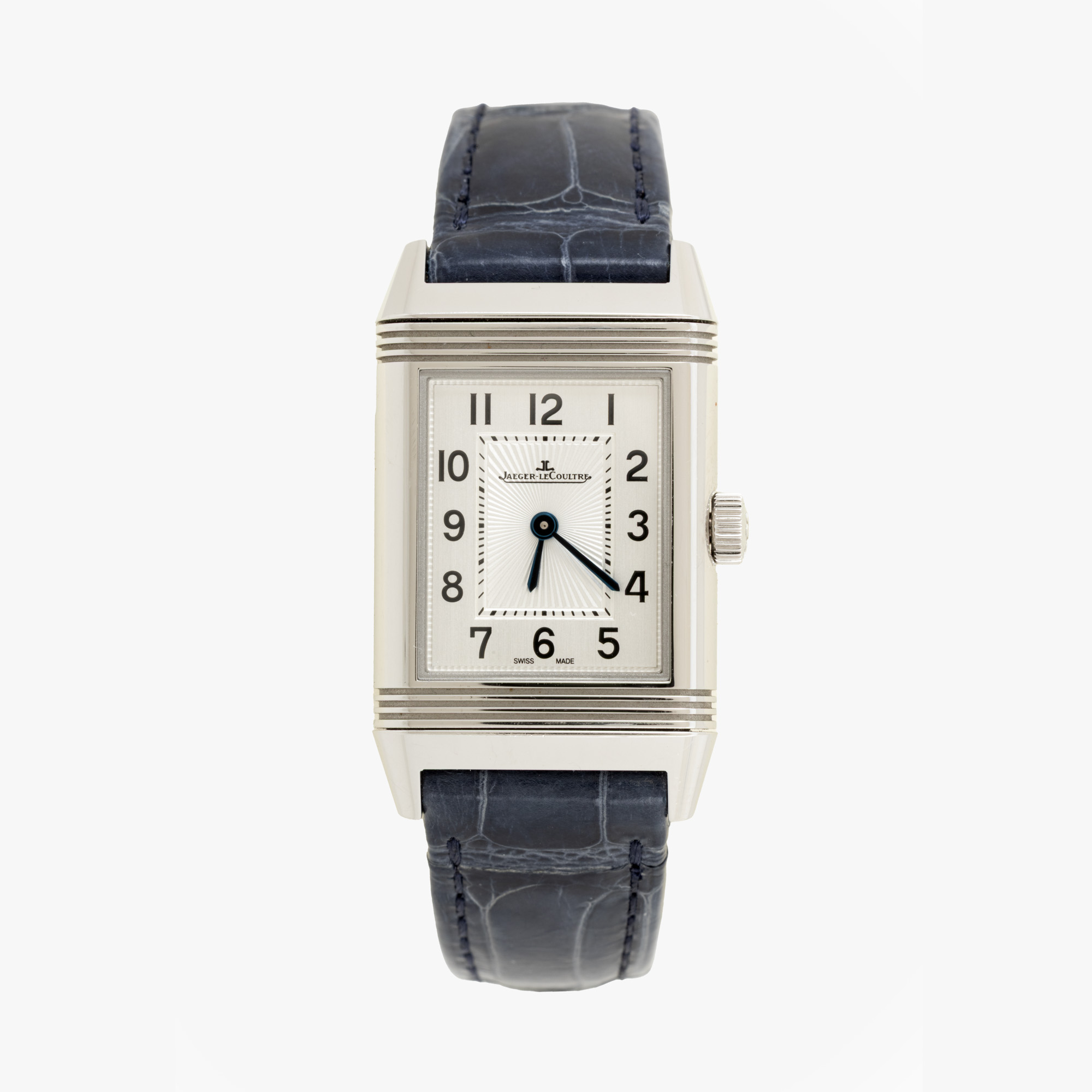 Ceas Jaeger-LeCoultre Reverso Small, de mână, de damă, însoțit de săculeț de călătorie