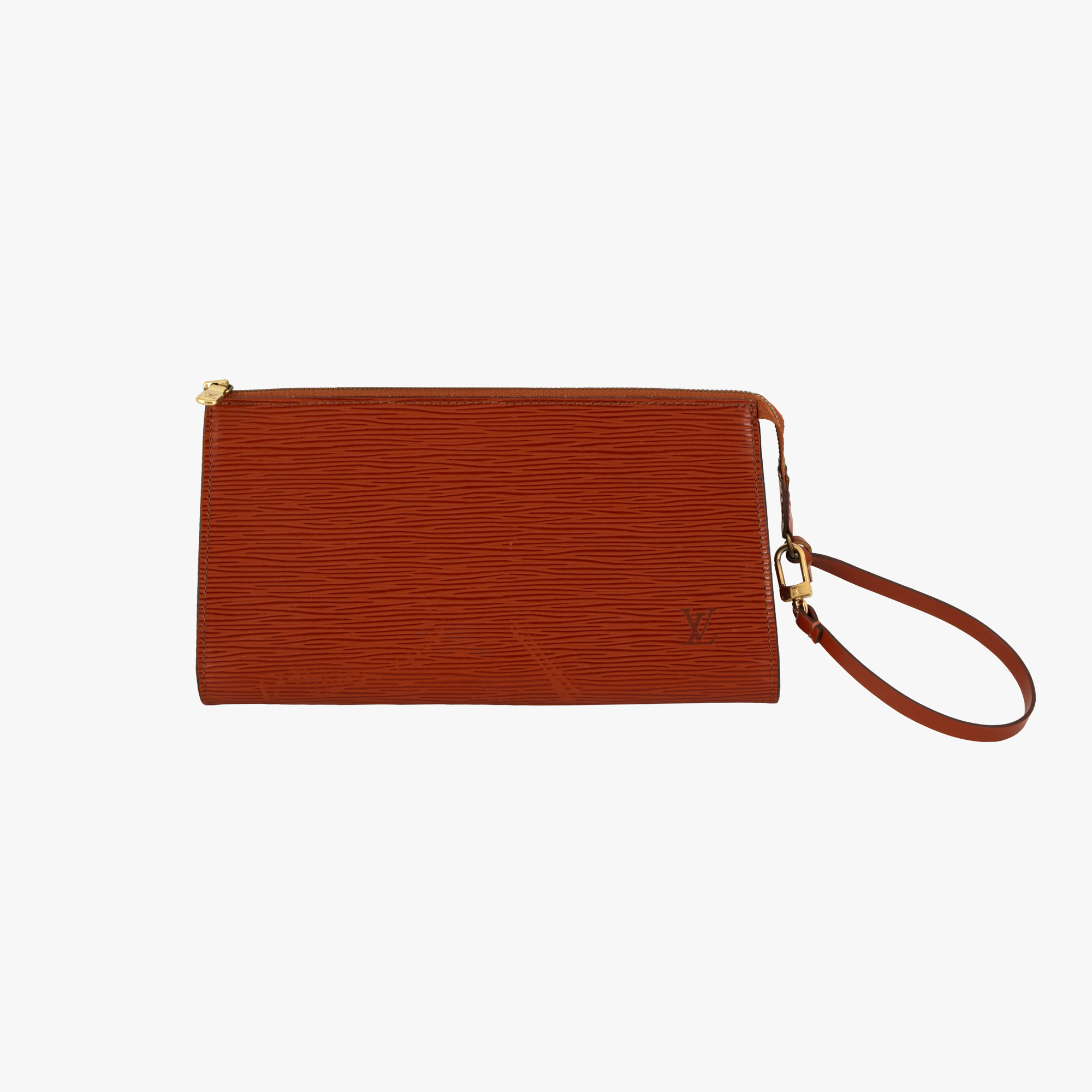 Louis Vuitton envelope, made from epi leather