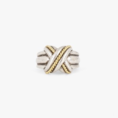 Tiffany & Co. ring, made of silver and gold