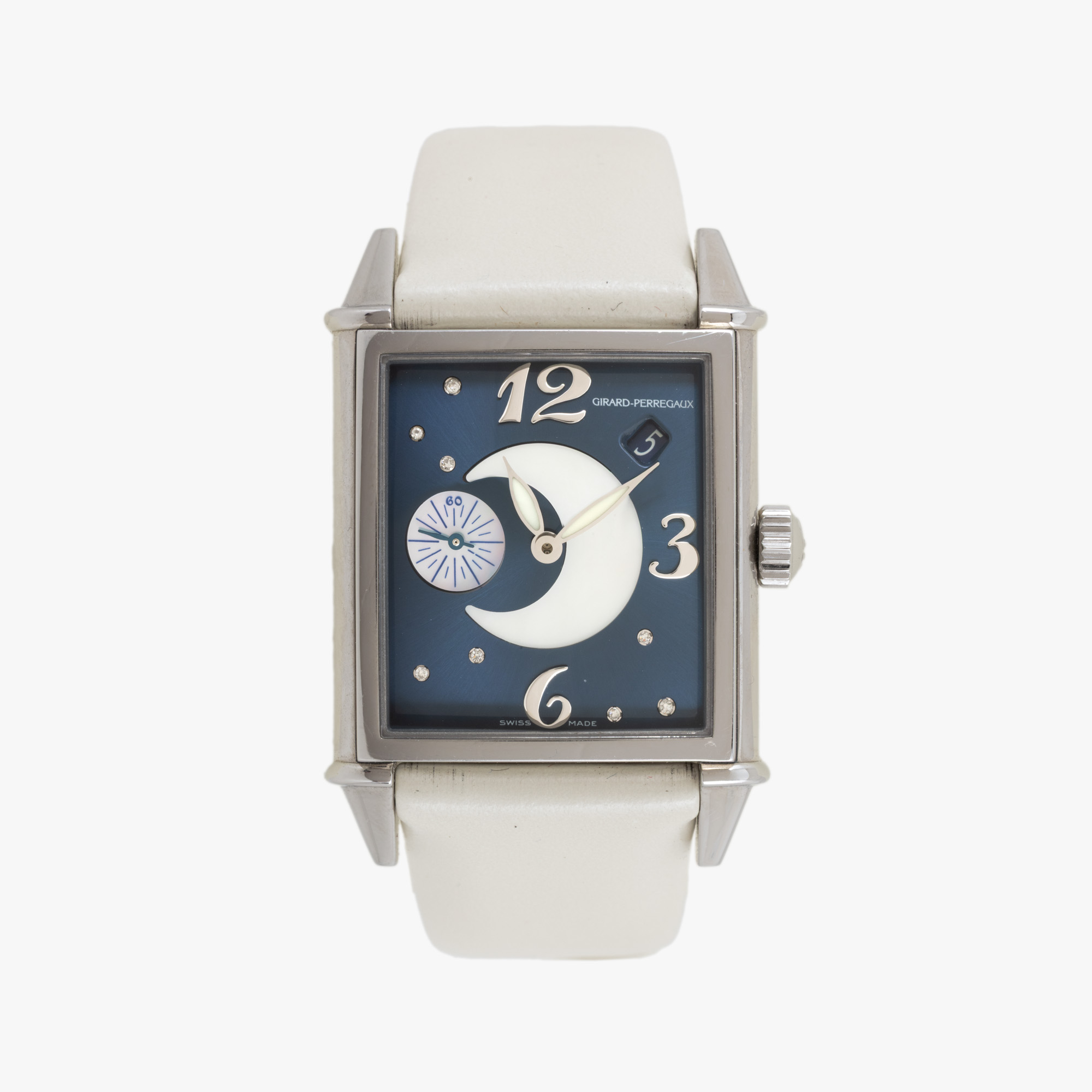 Ceas Girard Perregaux Vintage 1945, cu diamante, de mână, de damă