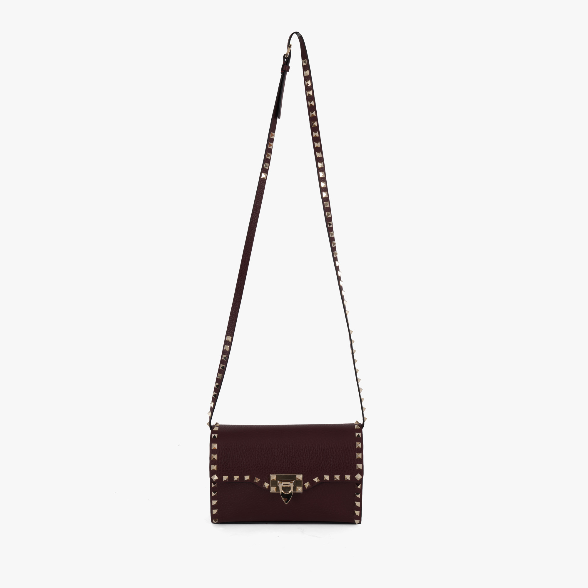 ”Rockstud Shoulder Bag” - geantă Valentino, din piele, însoțită de dustbag