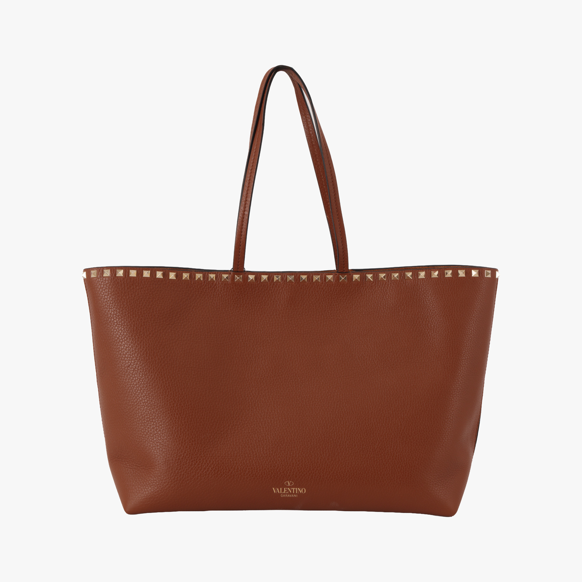 "Rockstud Tote Bag" - Valentino leather bag