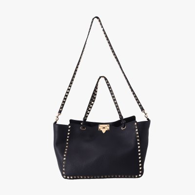 ”Rockstud Shopping Bag” - geantă Valentino, din piele