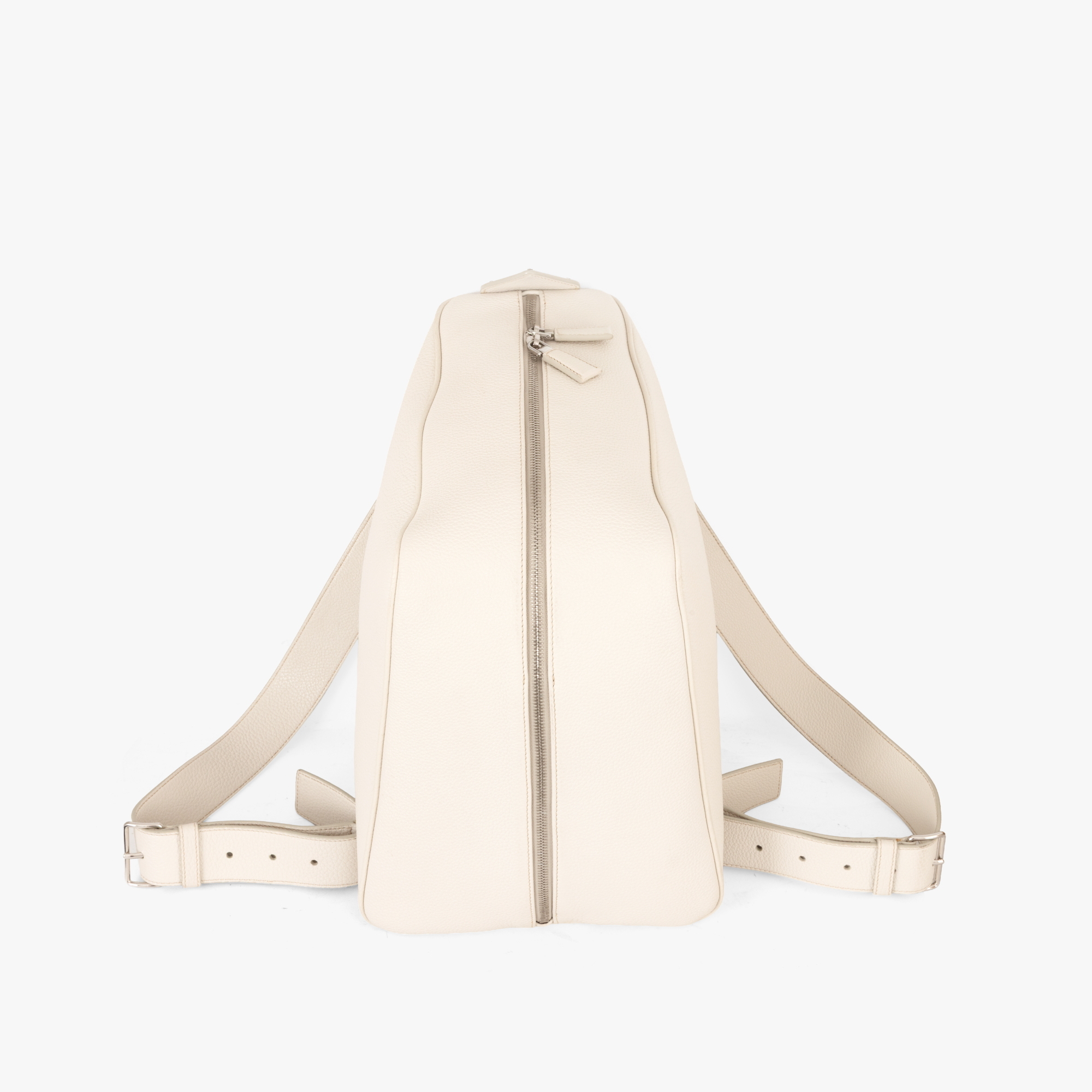 ”Triangle Backpack” - rucsac Prada, din piele