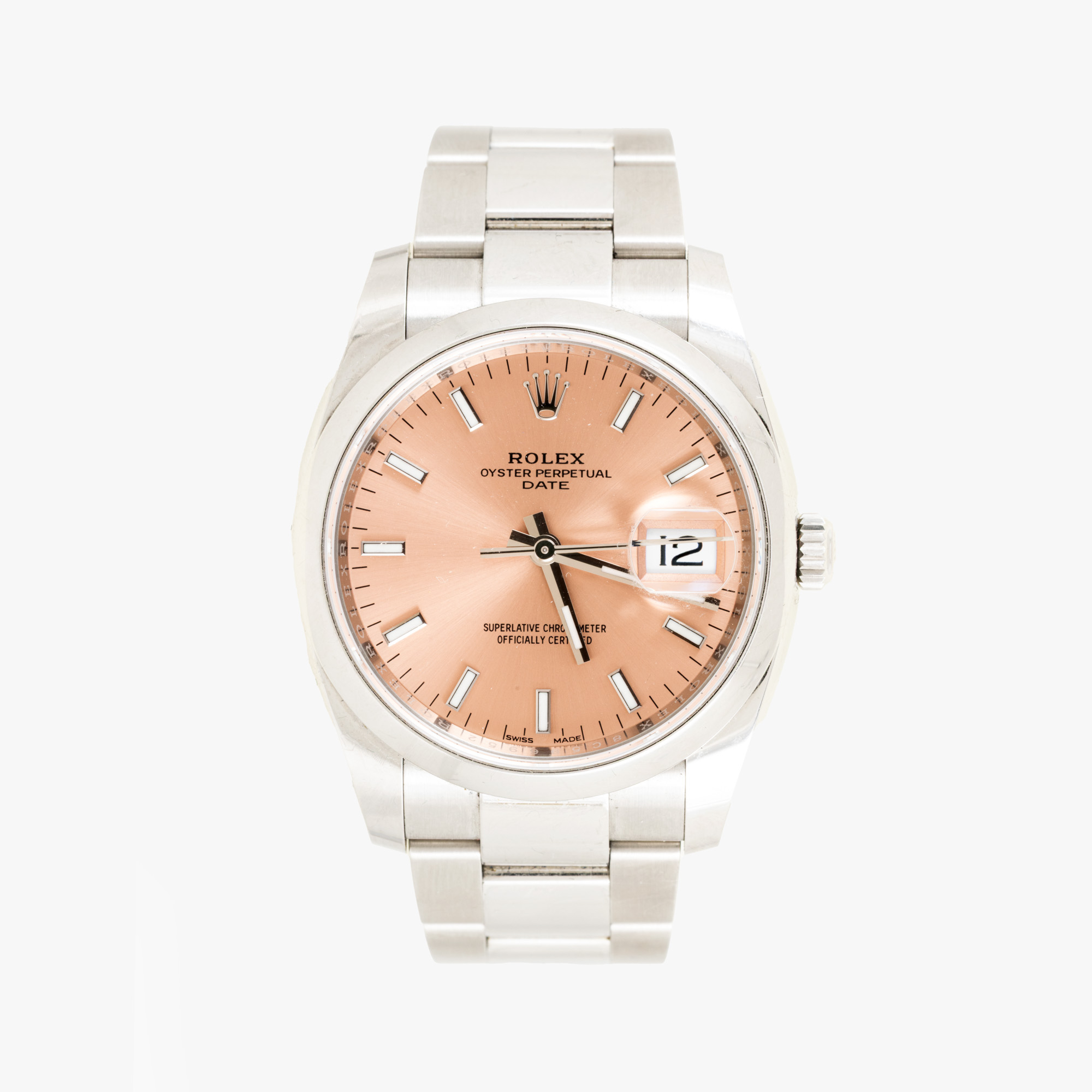 Ceas Rolex Oyster Perpetual Date, de mână, de damă, însoțit de cutia originală și card de garanție