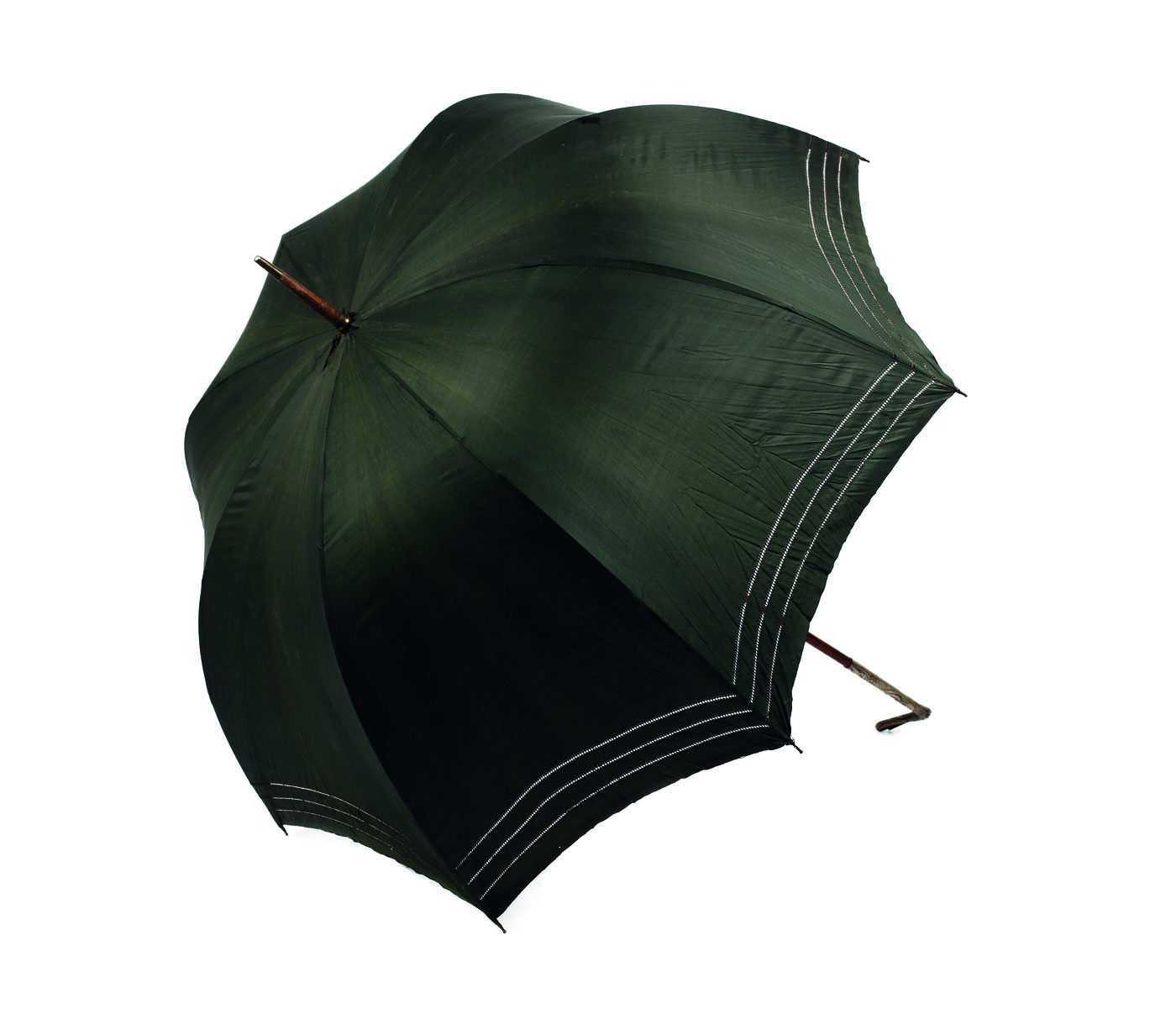 Umbrelă de damă, neagră, prima jumătate a sec. XX