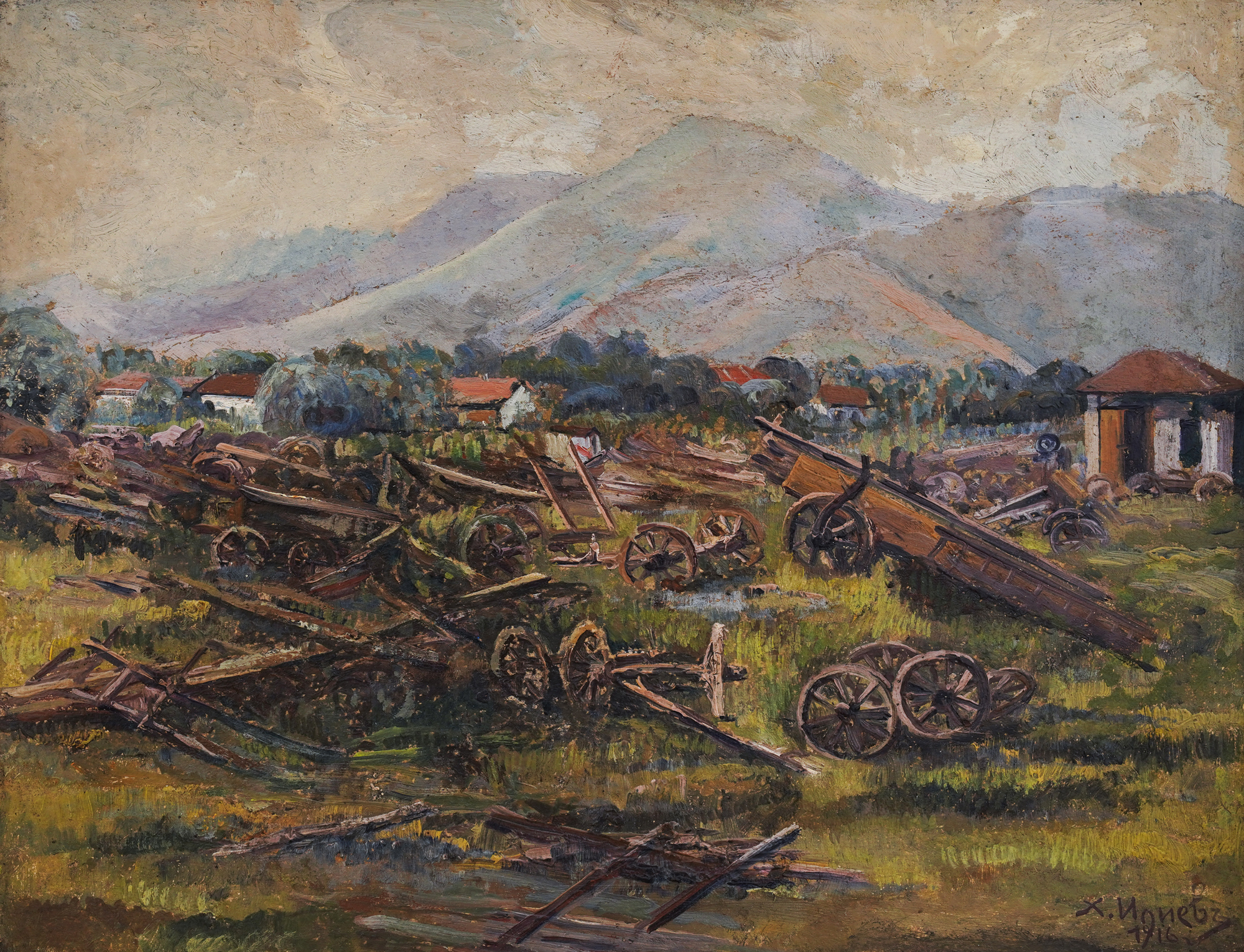 View from the village of Momchilovtsi