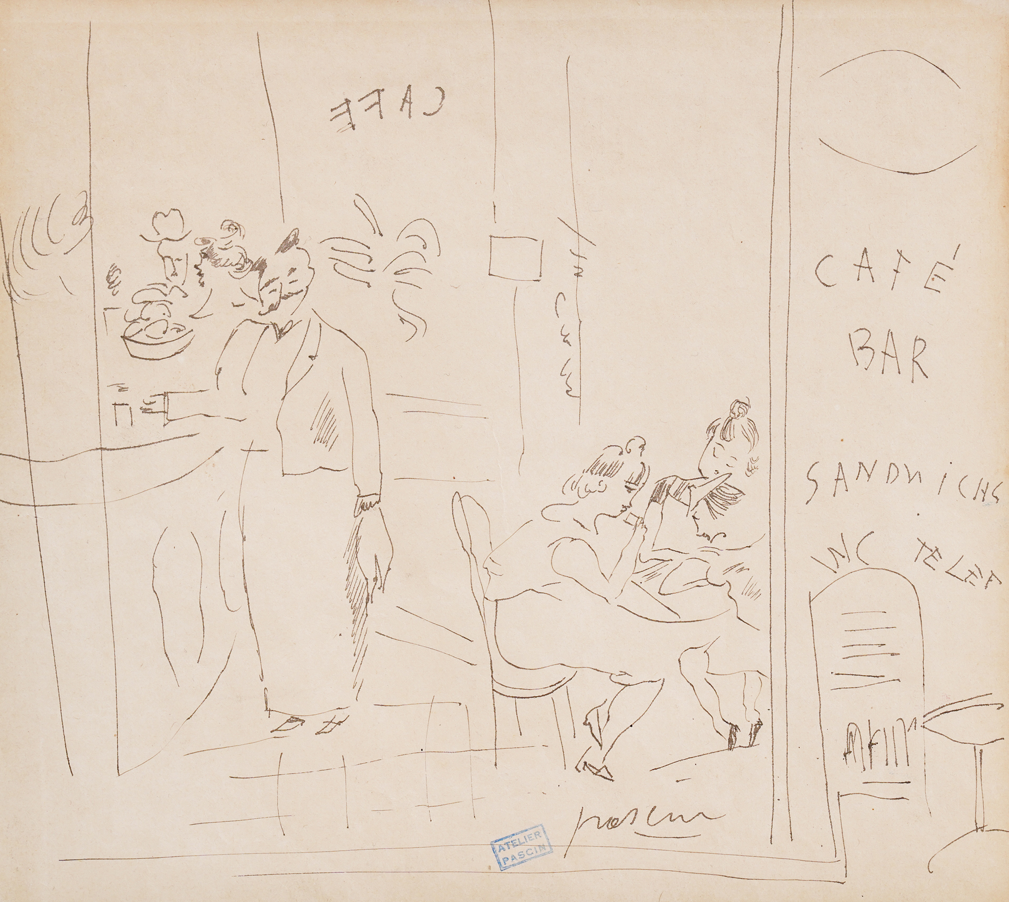 The Parisian Cafe