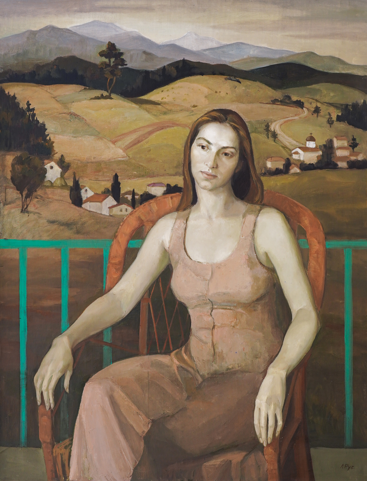 Portrait of Ralitsa (the daugther of the artist)