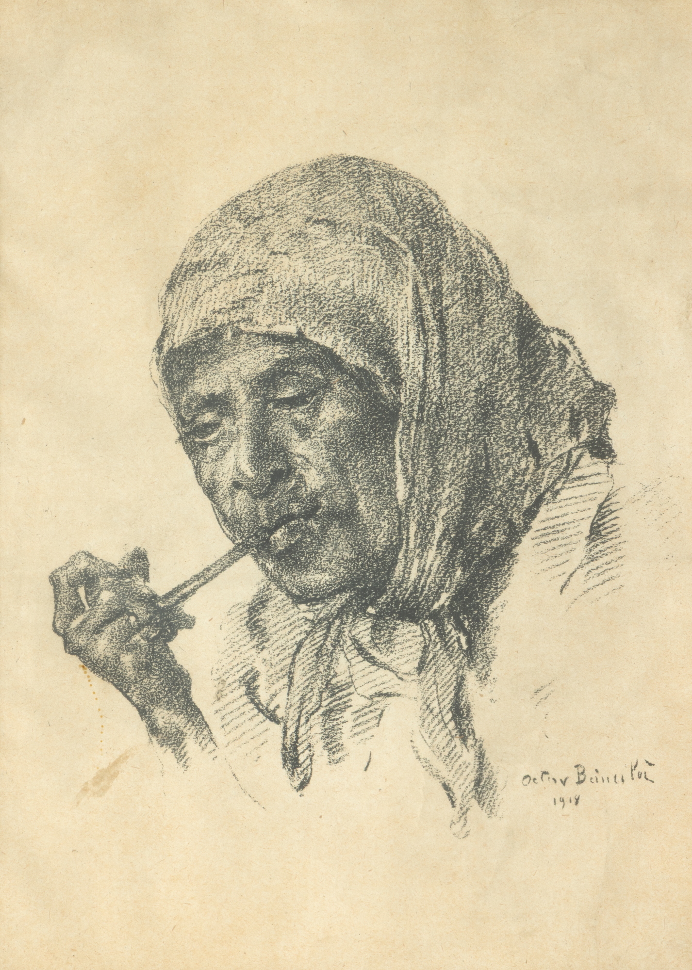 Gypsy with Pipe