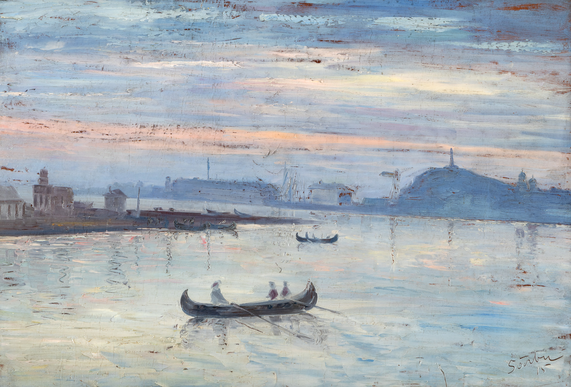 Boats at Sunset