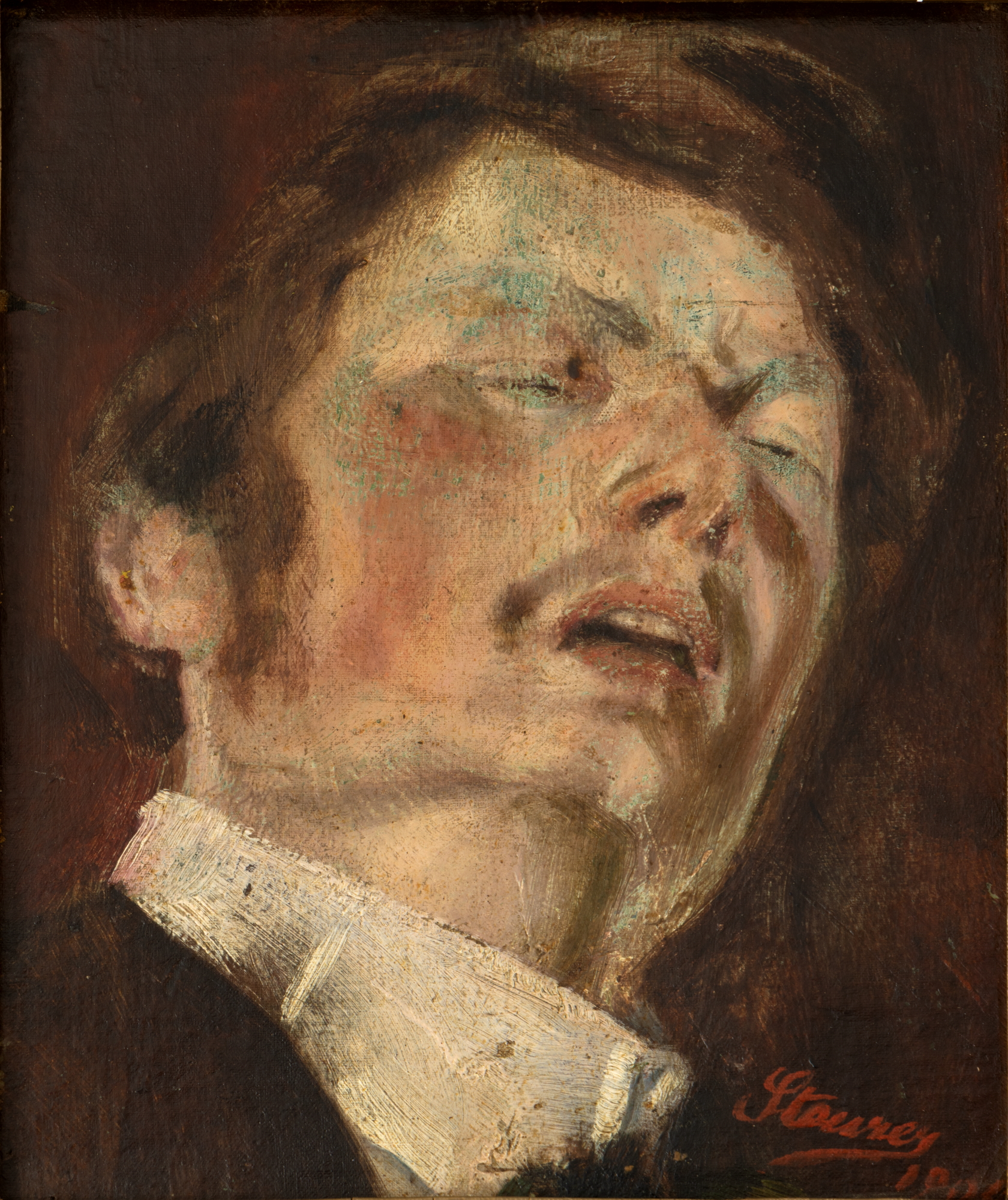 Music (probably the tenor Nicolae Leonard)
