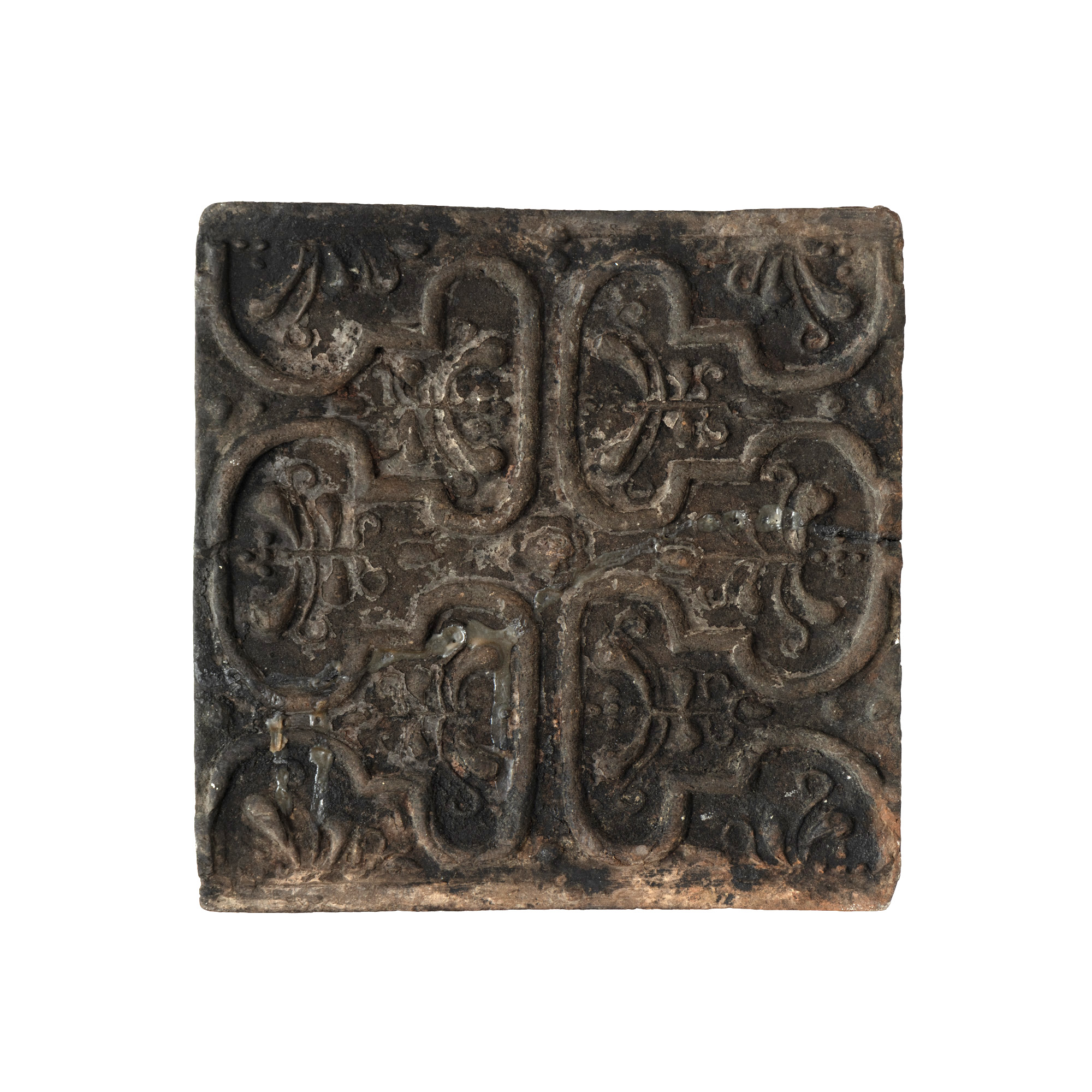 Terracotta Cahlă, Transylvania, 18th Century