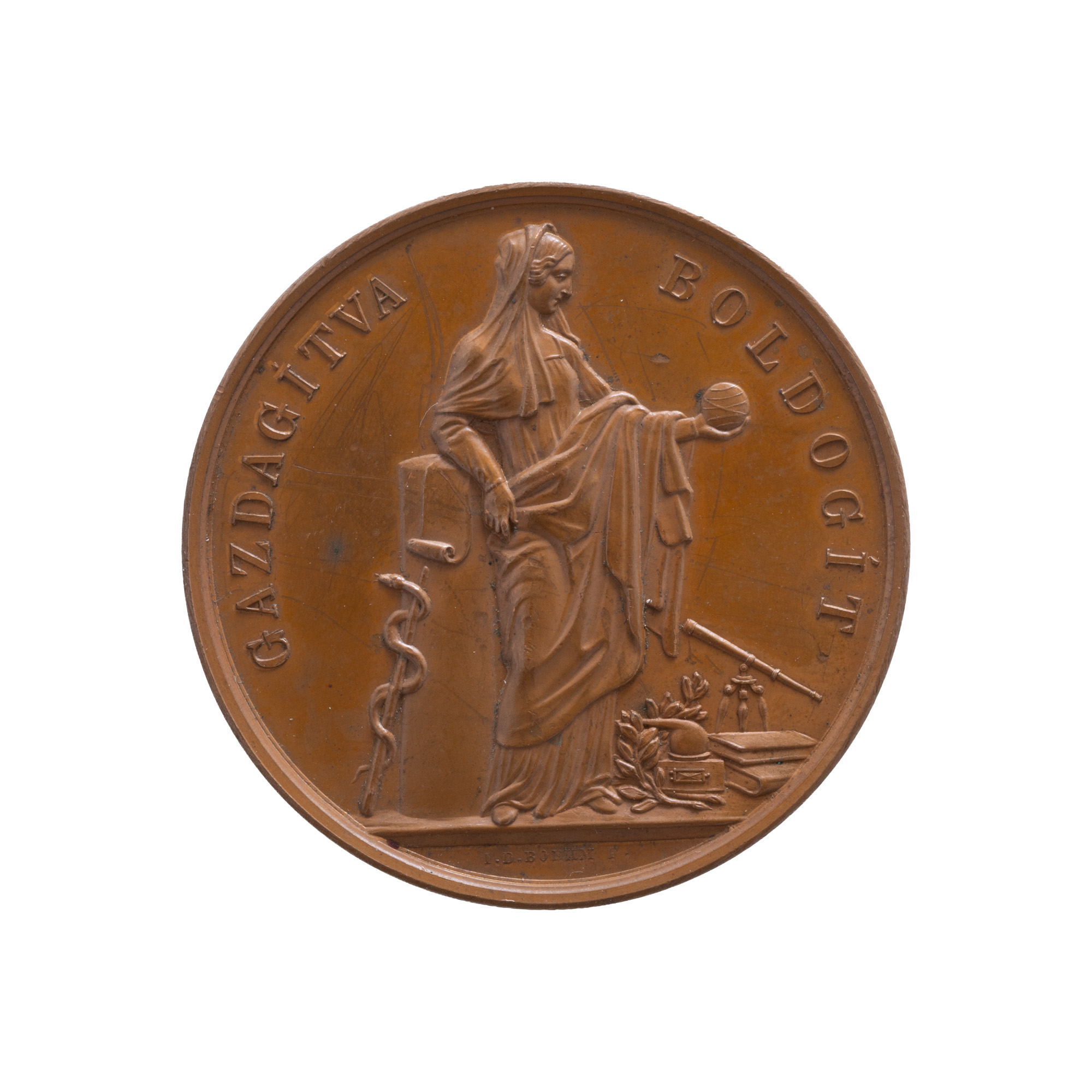 Medalie ”Congresul doctorilor și biologilor”, gravor Josef Daniel Boehm, 1843