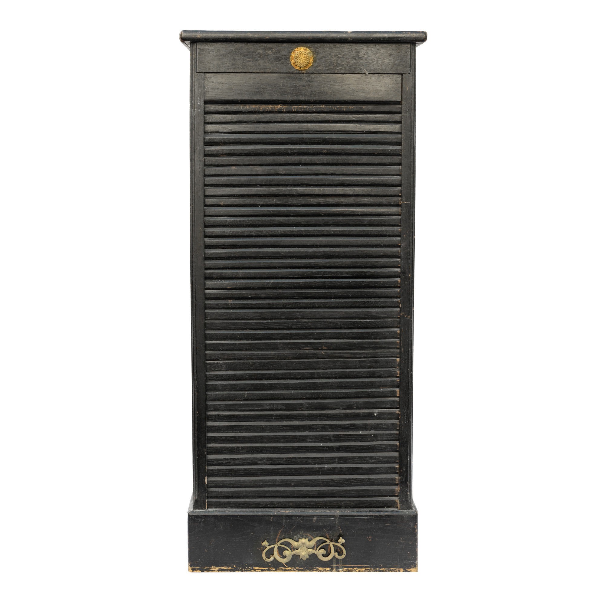 Cartotecă din lemn ebenizat, cca. 1920