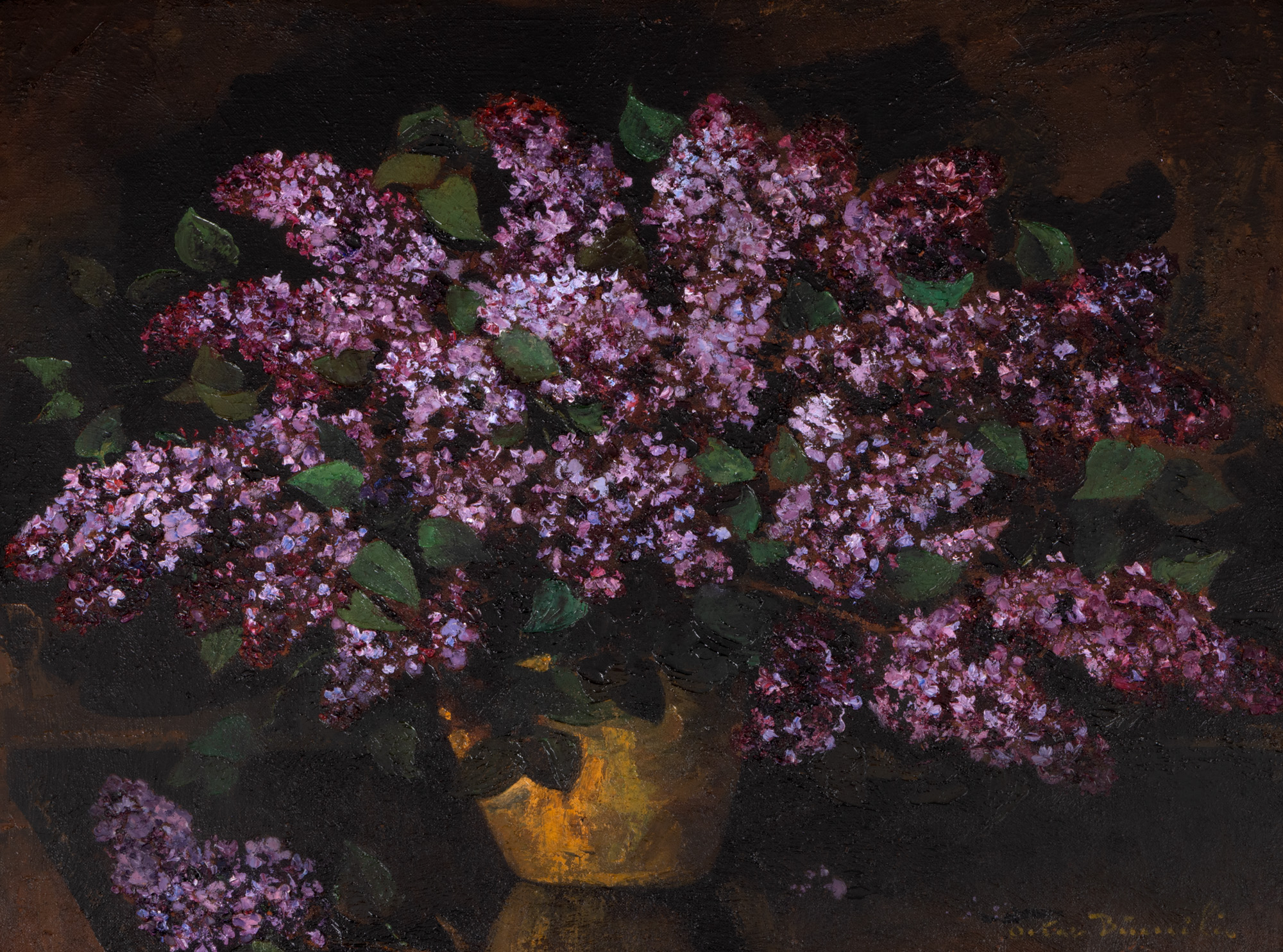 Vase with Lilac