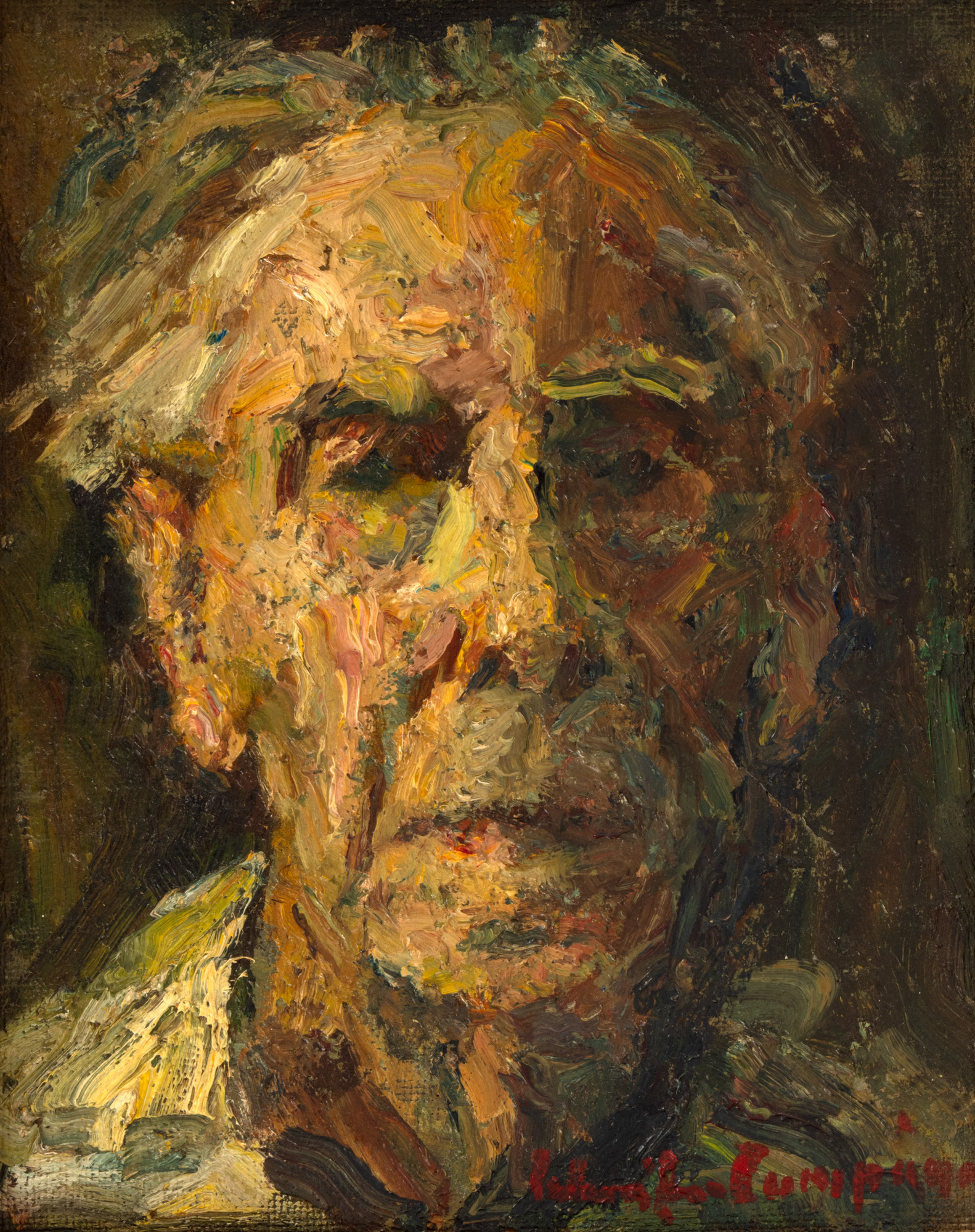 Autoportret (Artistul la 85 de ani)