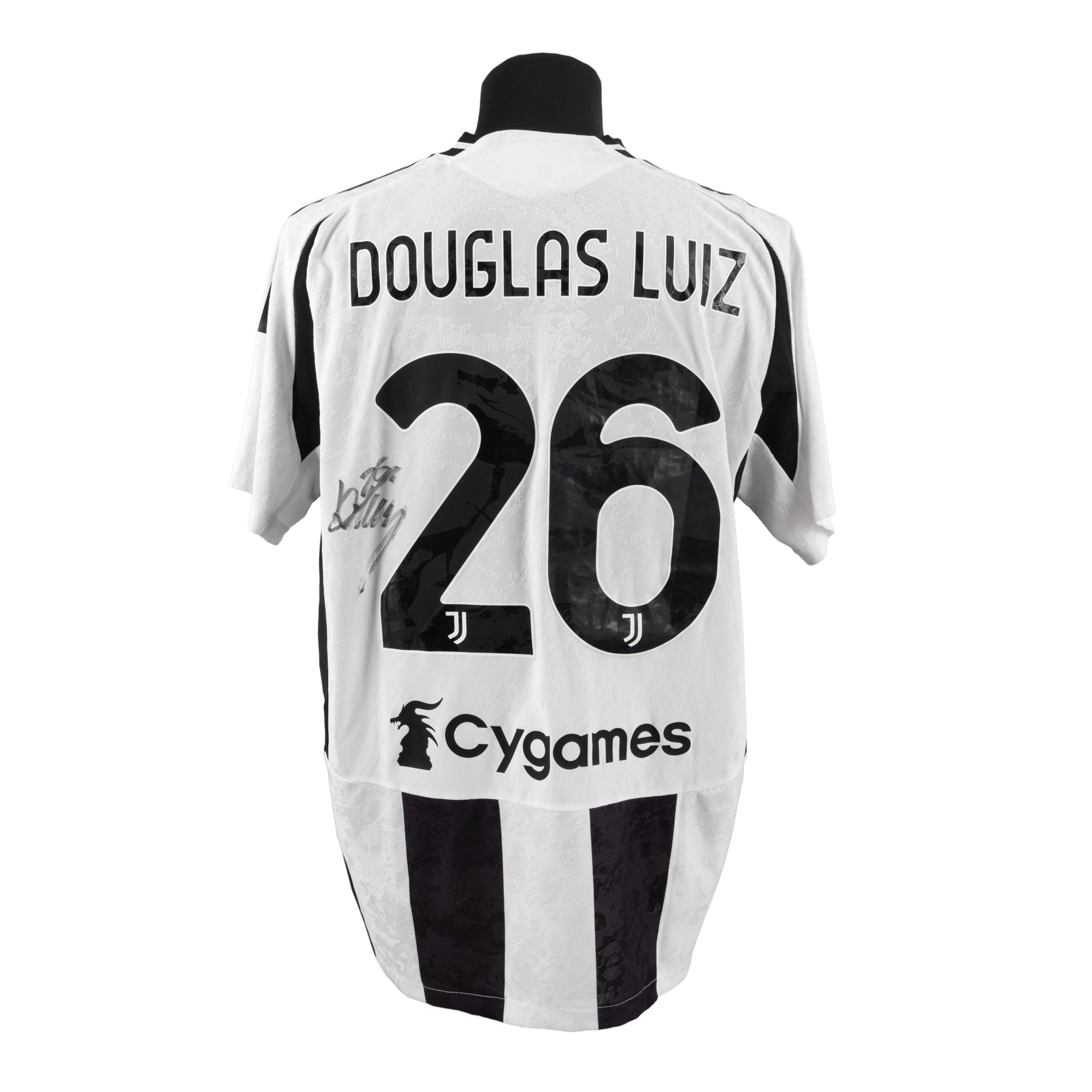 Tricou F.C. Juventus, cu semnătura olografă a lui Douglas Luiz