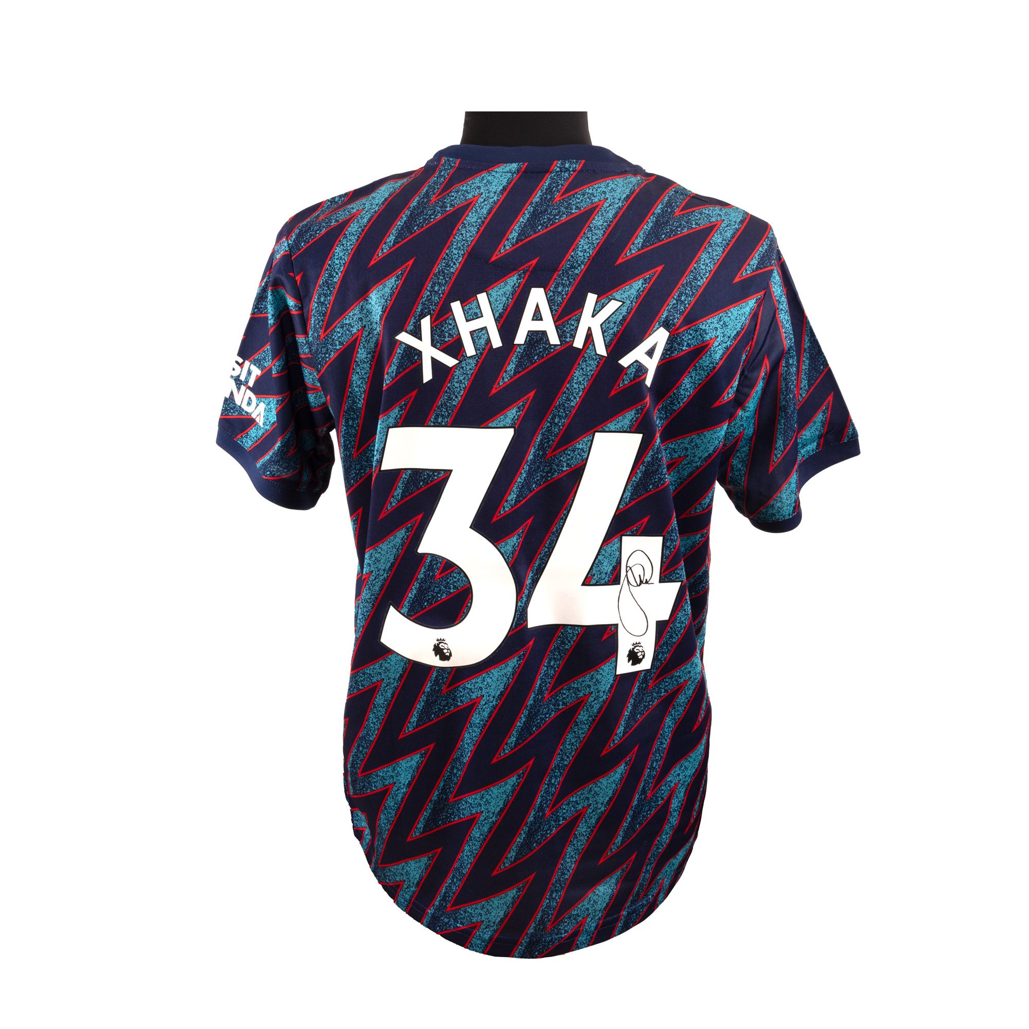 Tricou F.C. Arsenal, cu semnătura olografă a lui Granit Xhaka