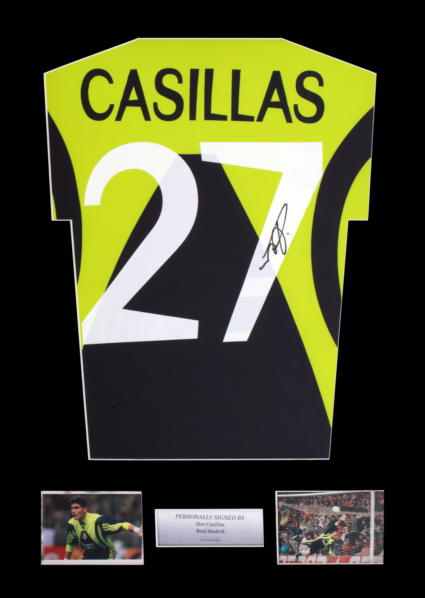 Tricou Real Madrid, cu semnătura olografă a lui  Iker Casillas