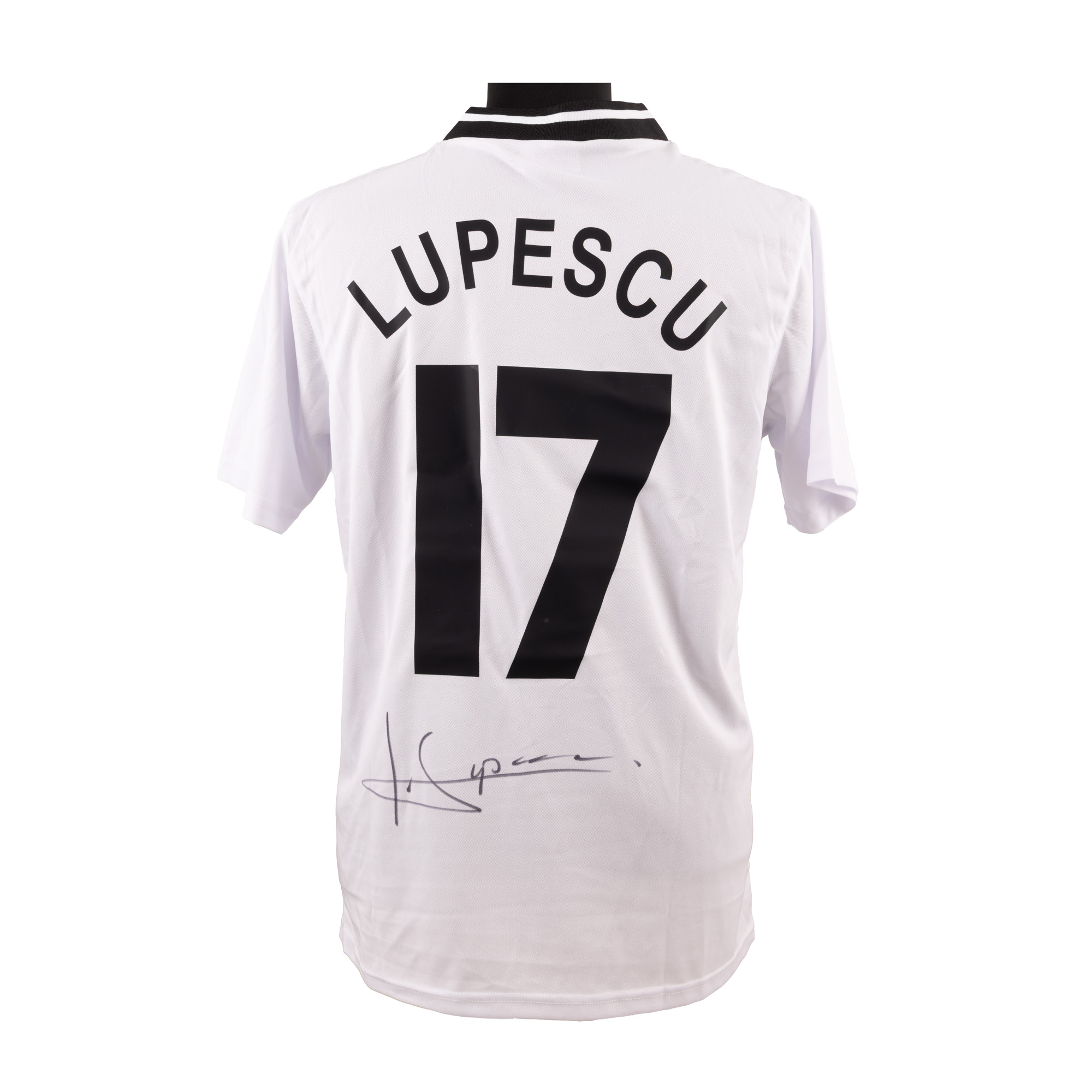 Tricou Borussia Munchengladbach, cu semnătura olografă a lui Ionuț Lupescu