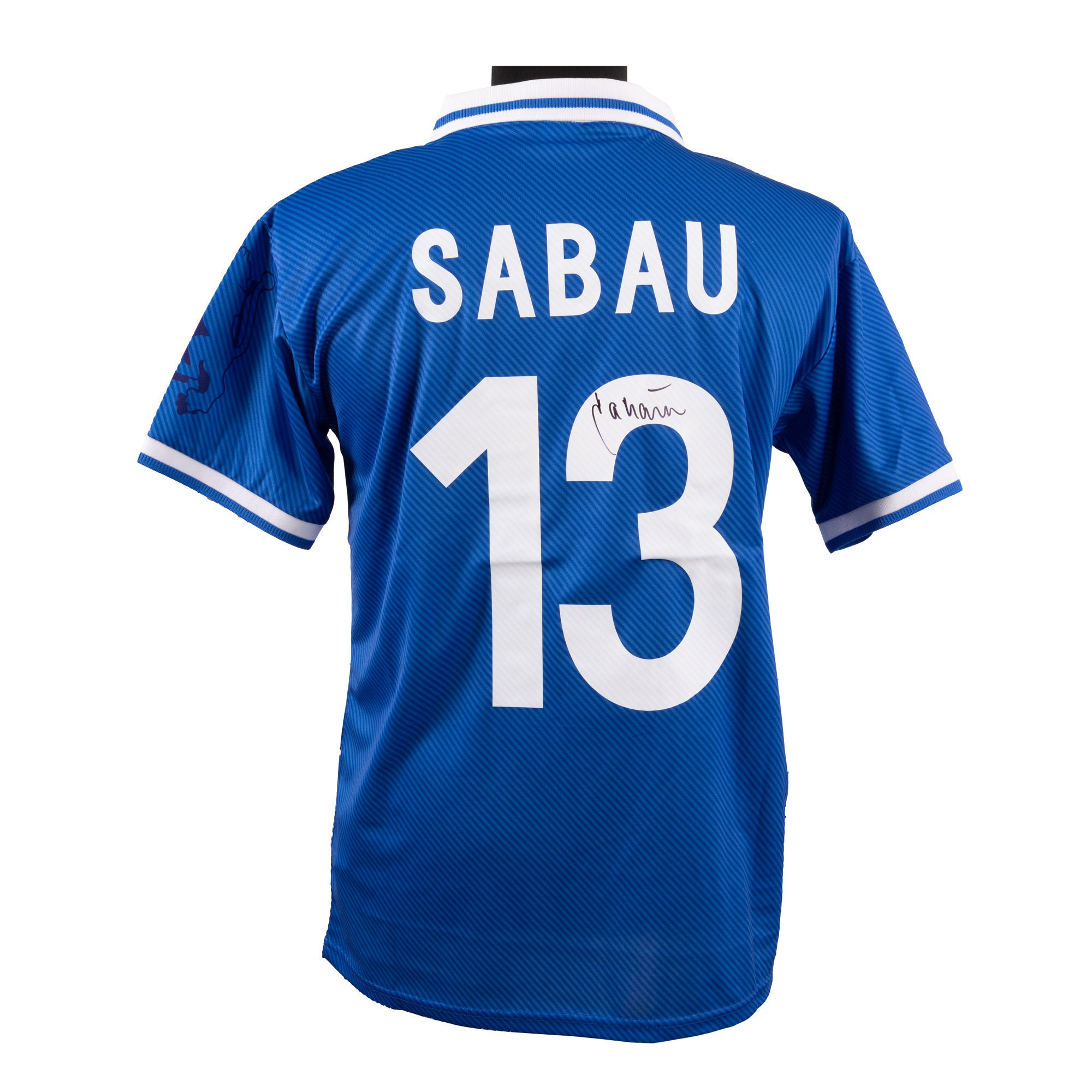 Tricou Brescia, cu semnătura olografă a lui Ioan Ovidiu Sabău