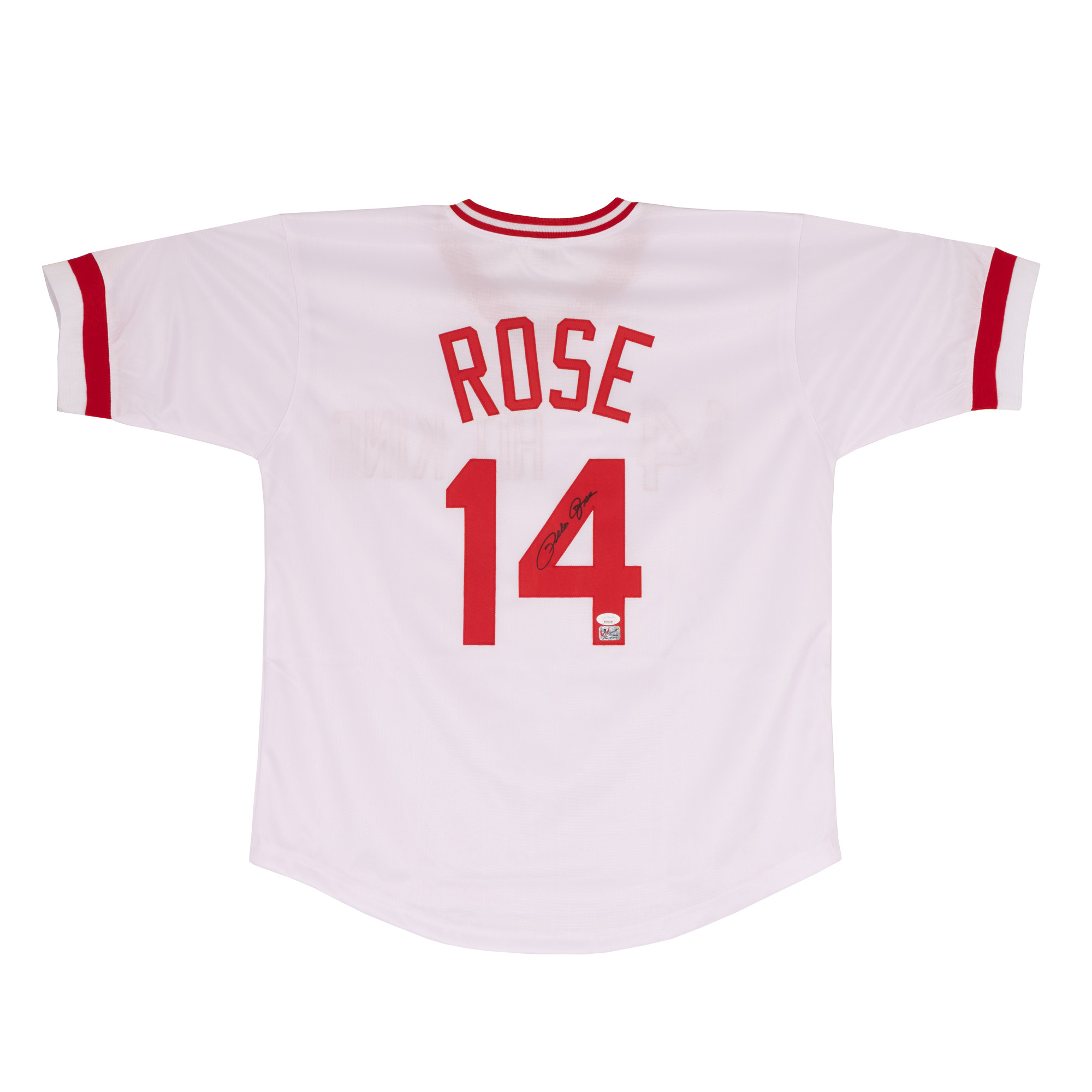Tricou Cincinnati Reds, cu semnătura olografă a lui Pete Rose