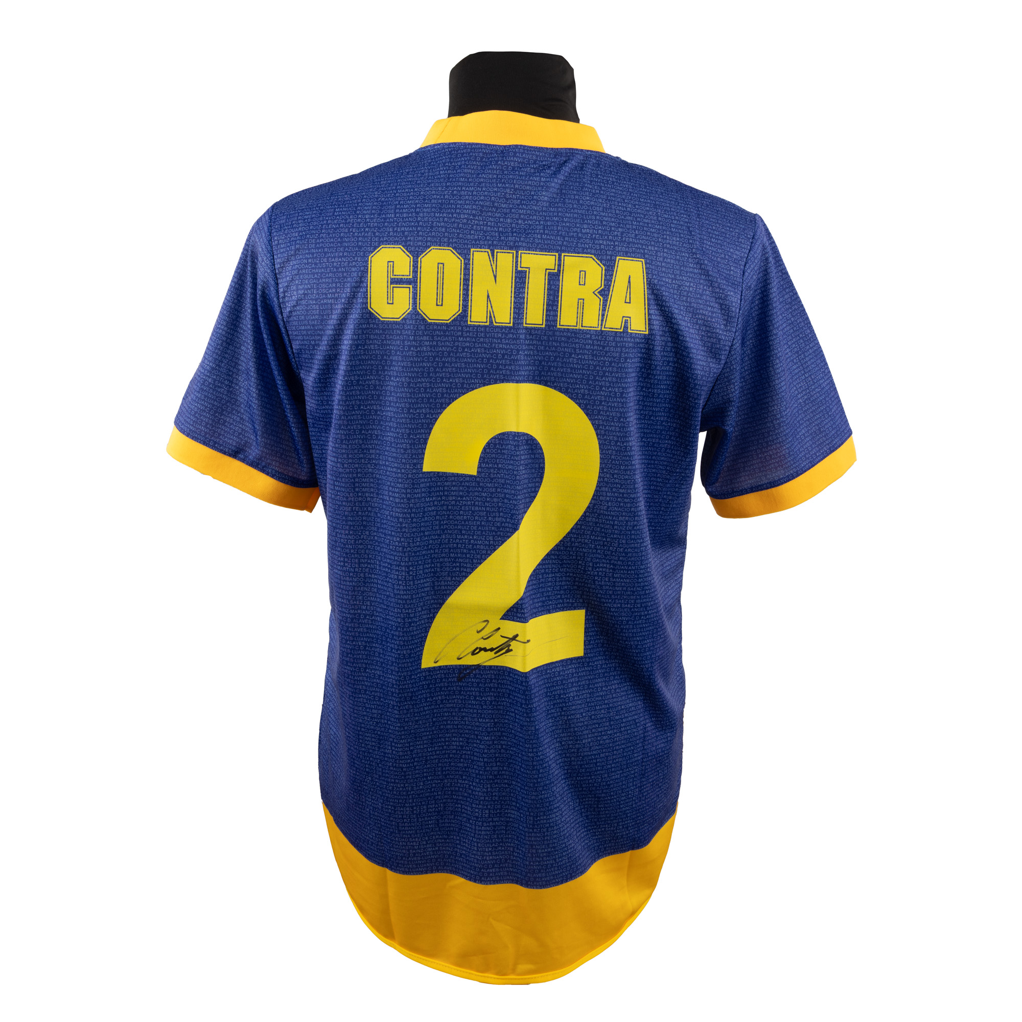 Tricou Deportivo Alaves, cu semnătura olografă a lui Cosmin Contra