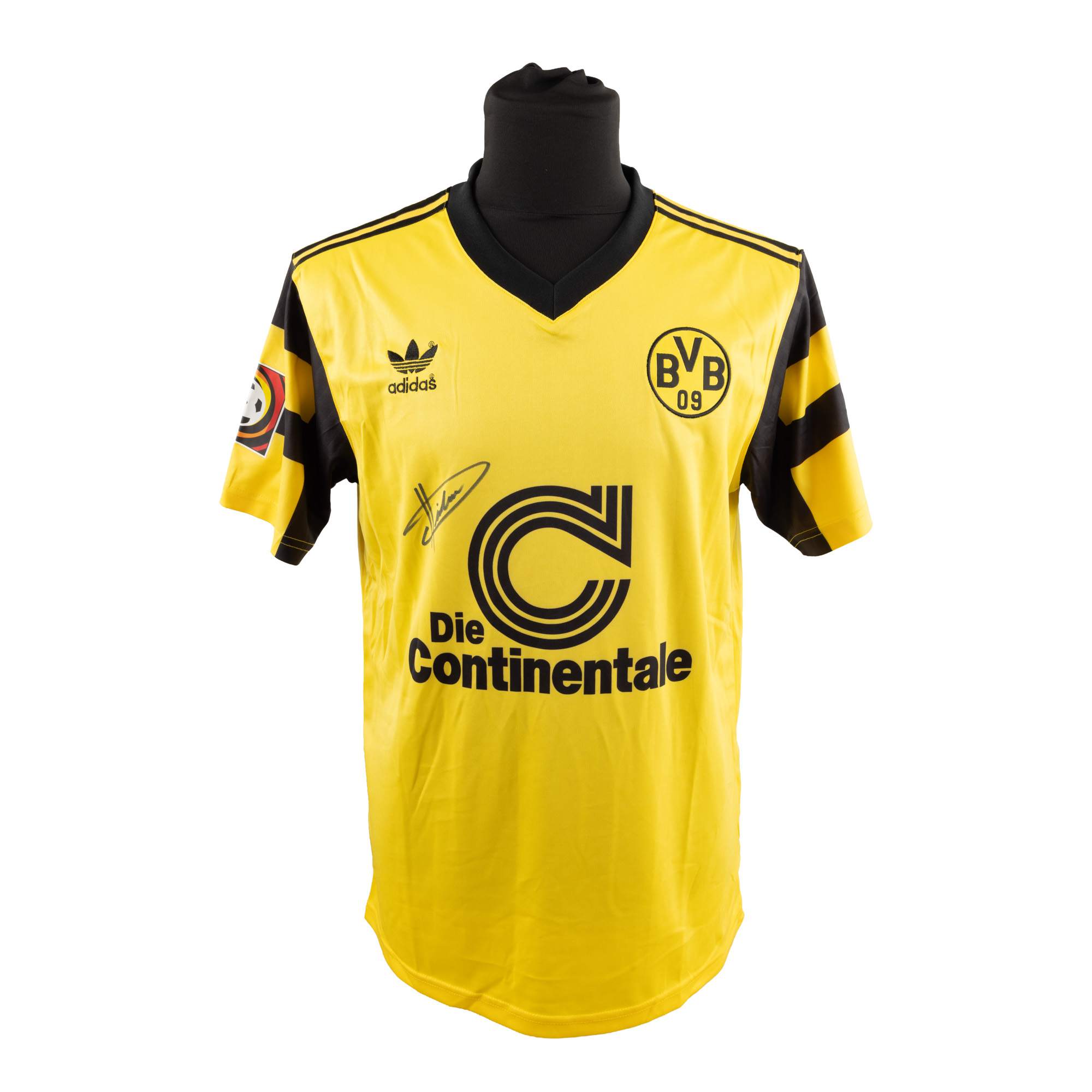 Tricou Borussia Dortmund, cu semnătura olografă a lui Marcel Răducanu, înrămat