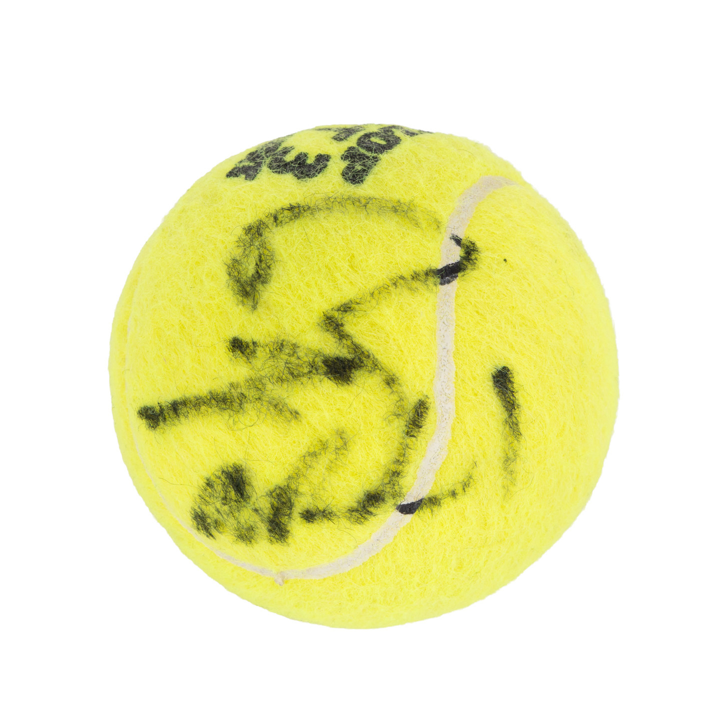 Minge de tenis, cu semnătura olografă a lui Rafael Nadal