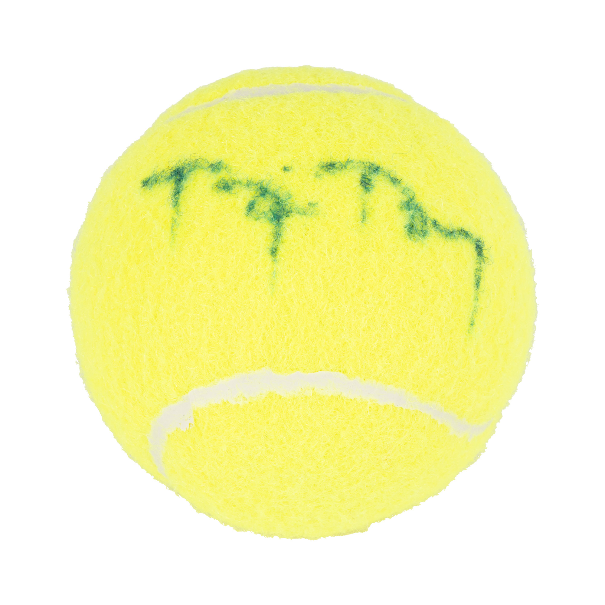 Minge de tenis, cu semnătura olografă a lui Bjorn Borg