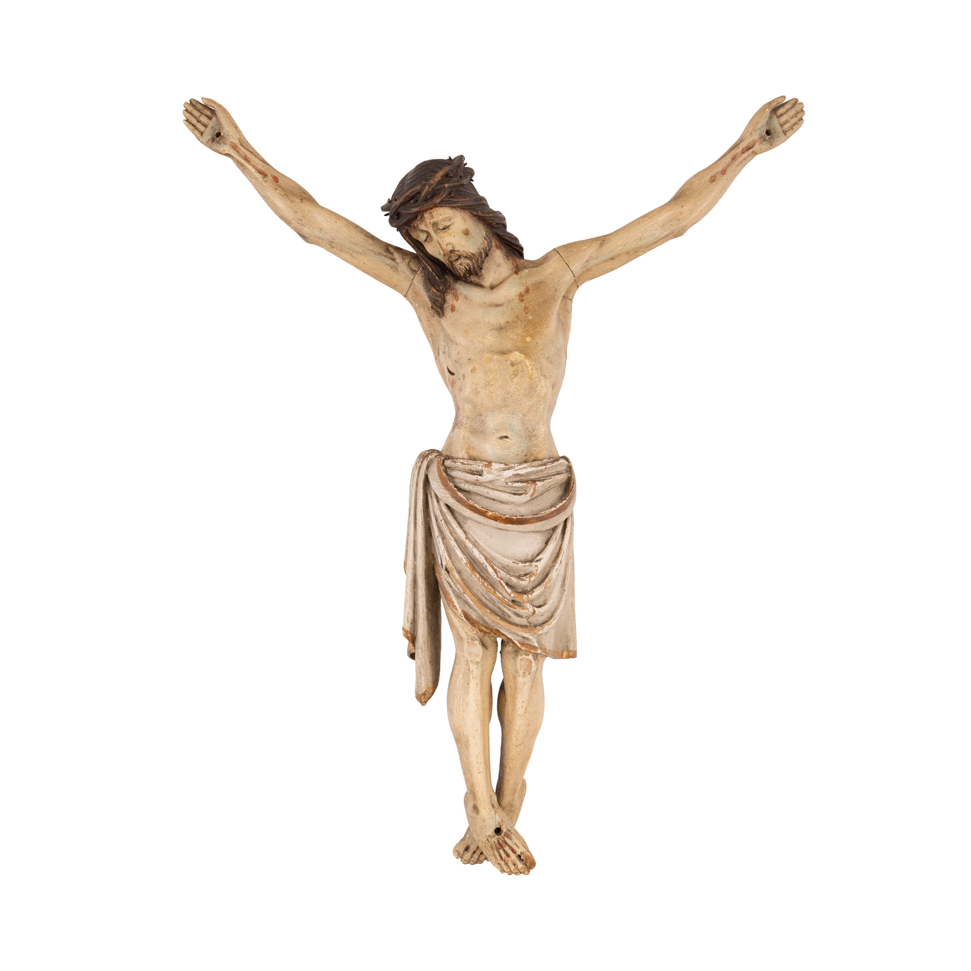Wooden statuette, "Corpus Christi", Transylvanian workshop, first half of the 19th century