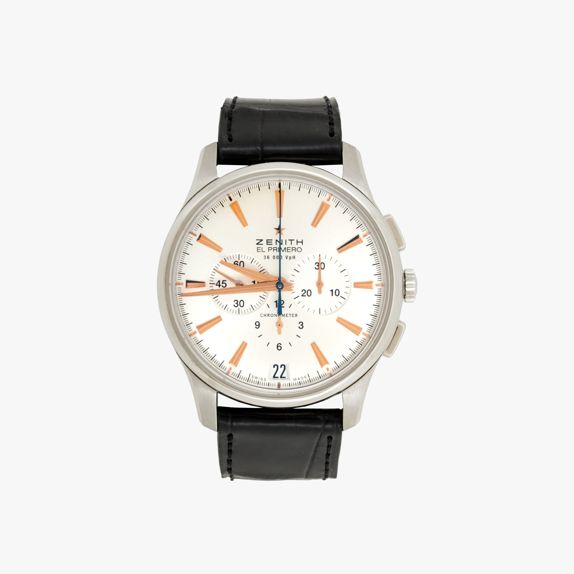 Ceas Zenith El Primero Capitain Chronograph, de mână, bărbătesc, în cutie originală