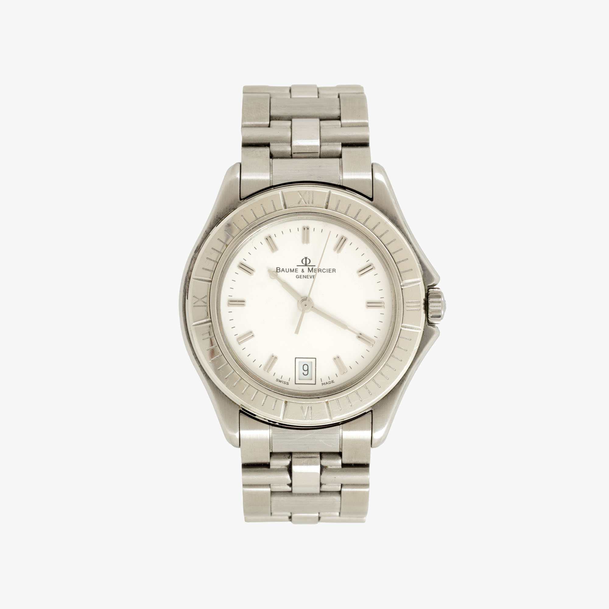 Ceas Baume & Mercier Riviera, de mână, bărbătesc, însoțit de cutia originală și za suplimentară