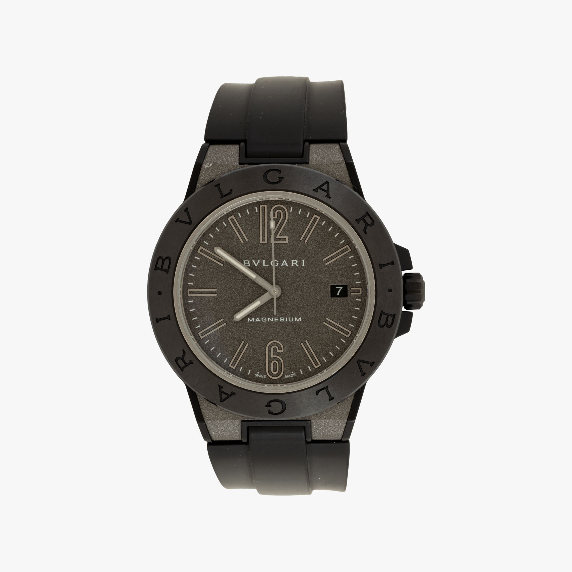 Ceas Bvlgari Diagono, din ceramică și magneziu, de mână, unisex, însoțit de cutia originală, carte de garanție și broșuri