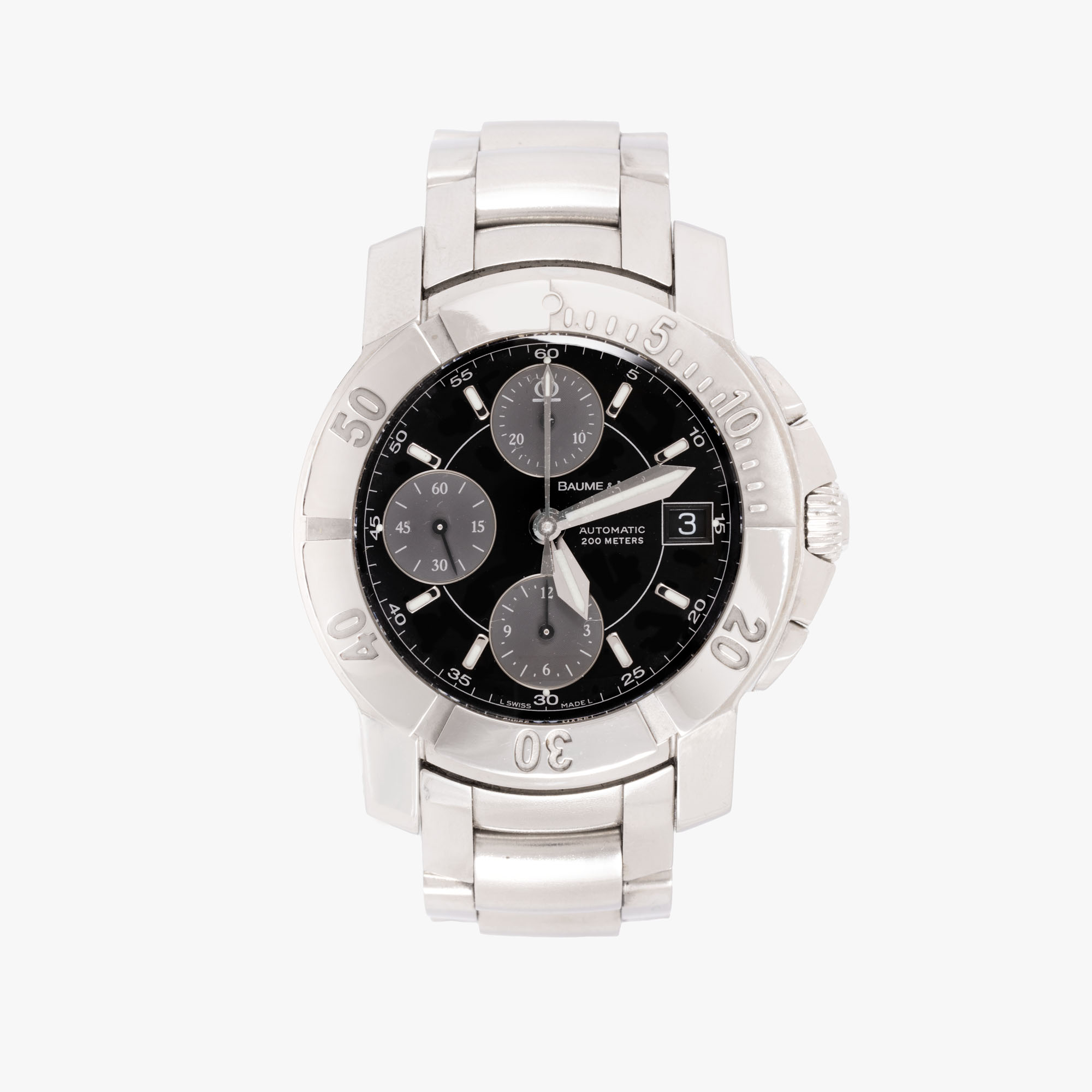 Ceas Baume & Mercier Capeland Chronograph, de mână, bărbătesc