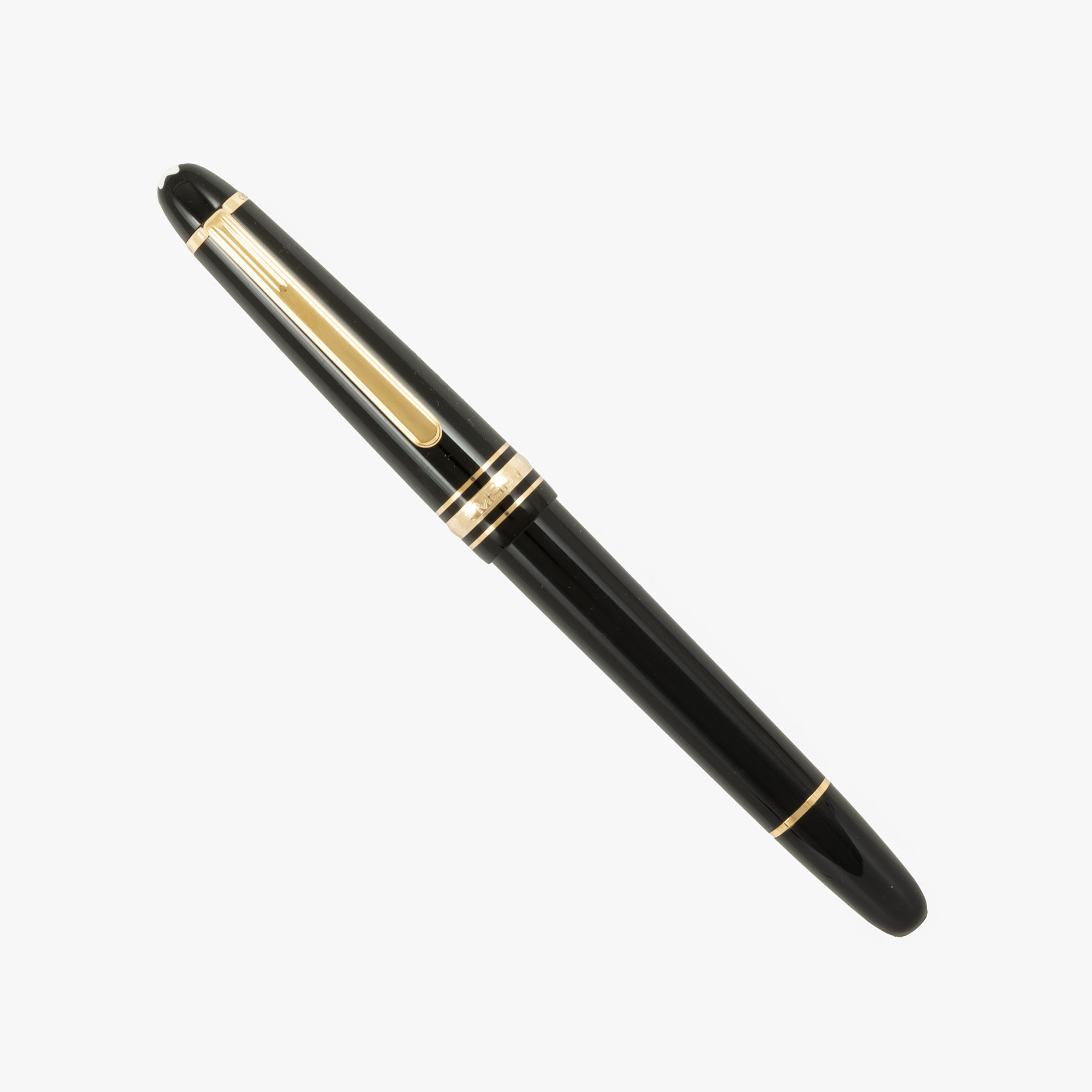 Stilou Montblanc Meisterstuck Hommage Frederic Chopin, însoțit de cutia originală, CD, rezervor și broșură