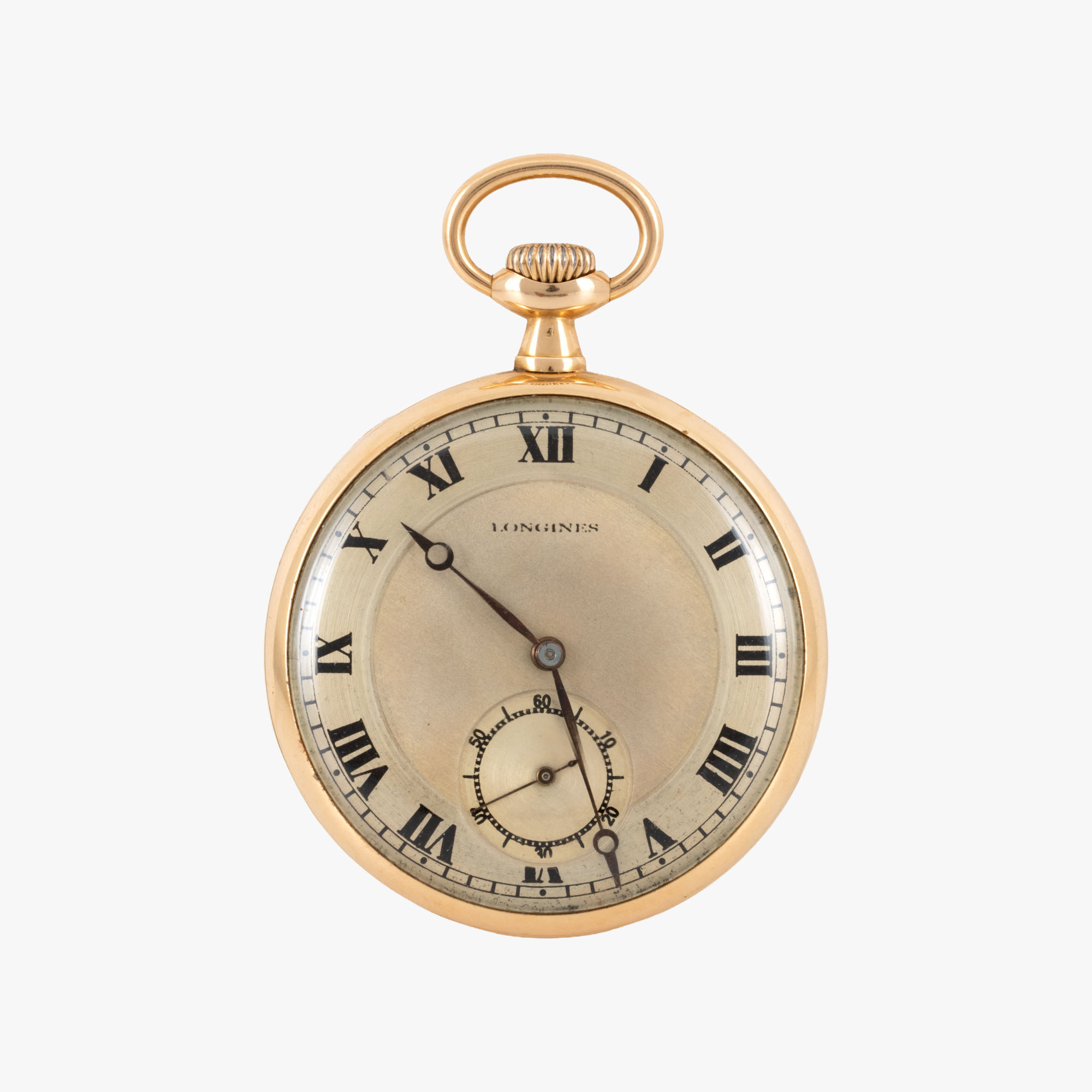 Ceas Longines Art Deco, din aur, bărbătesc