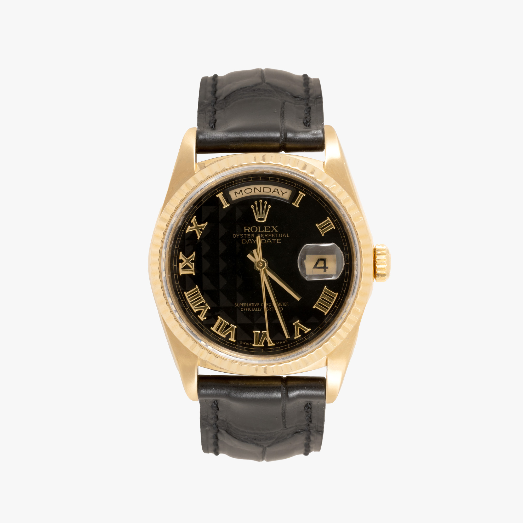 Ceas Rolex Day Date, din aur, de mână, bărbătesc