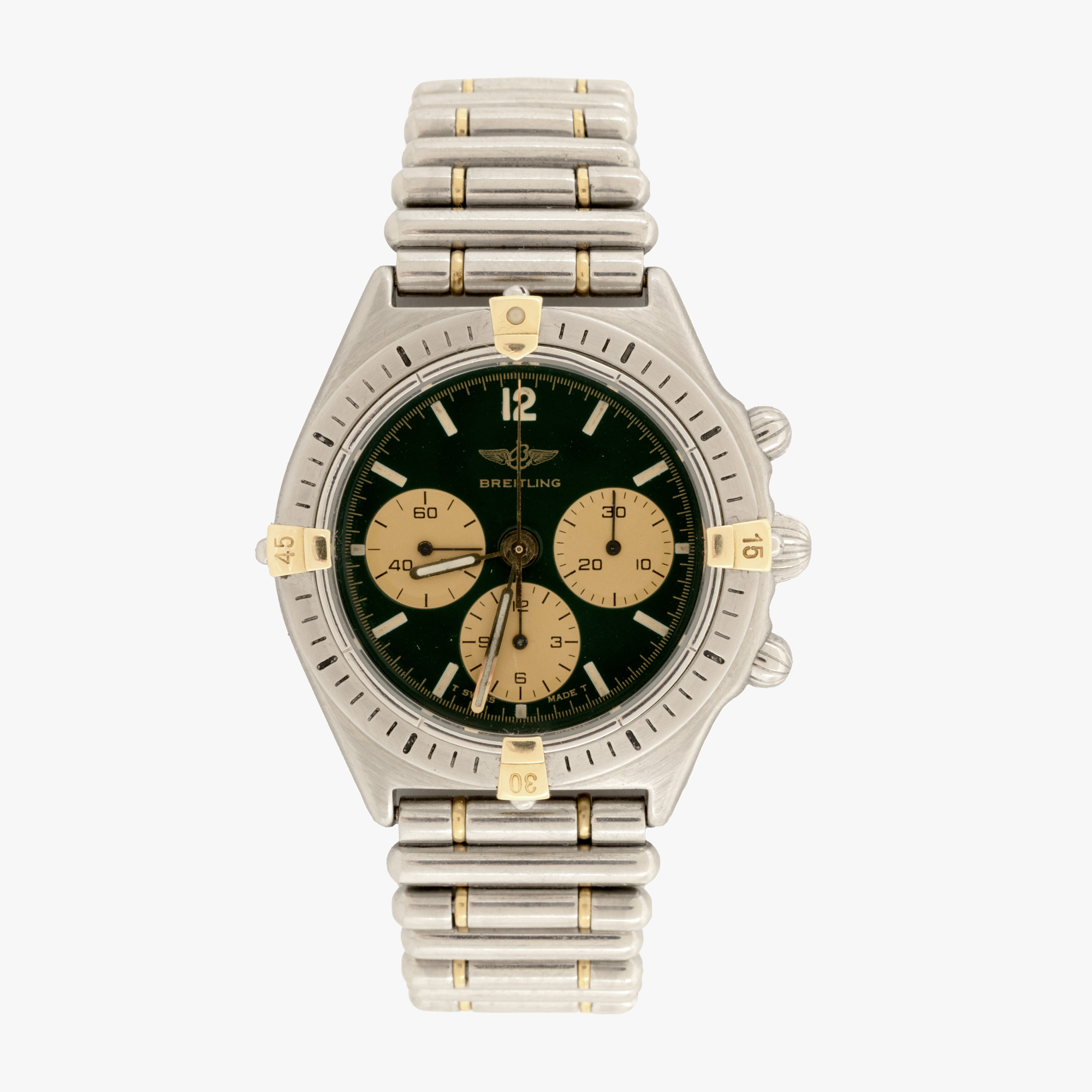 Ceas Breitling Callisto, din aur și oțel, de mână, bărbătesc