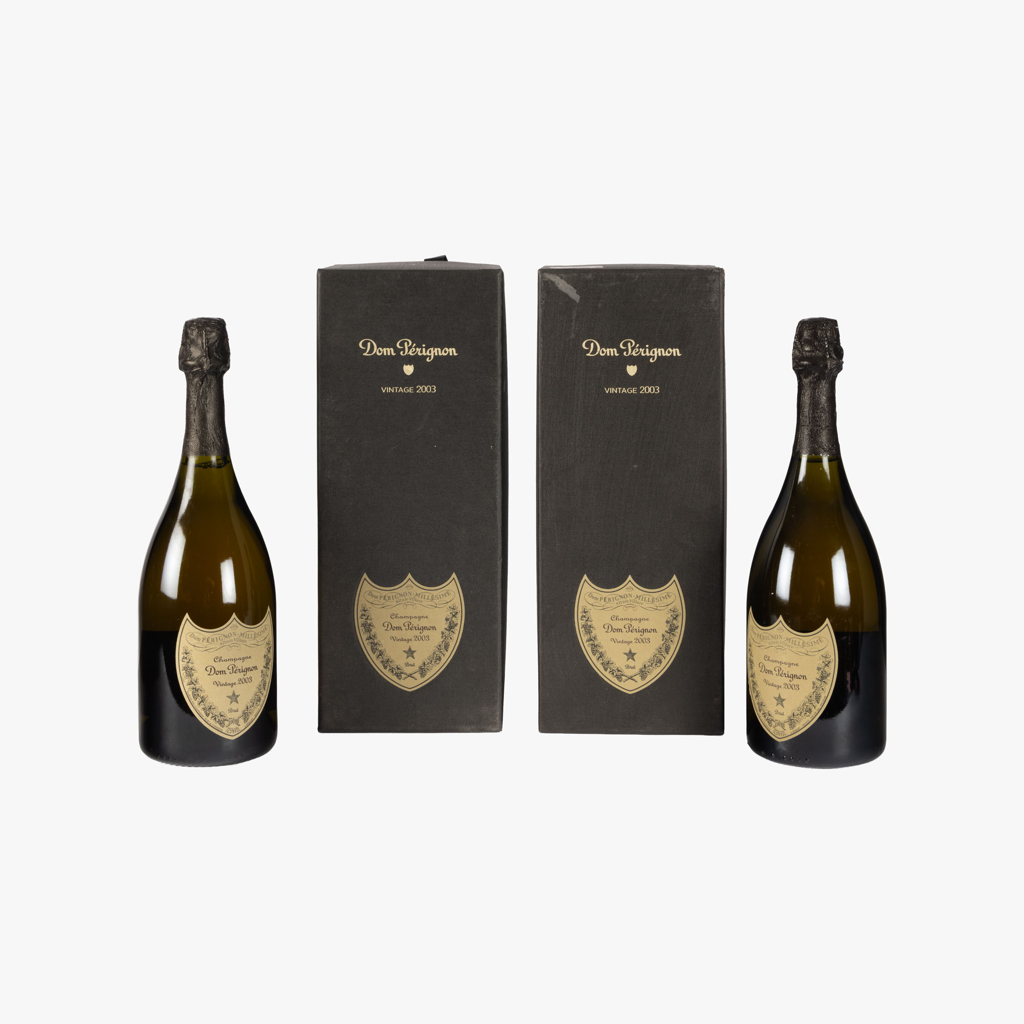 Champagne Dom Pérignon, Vintage 2003, 2st x 0,75l, în cutiile originale