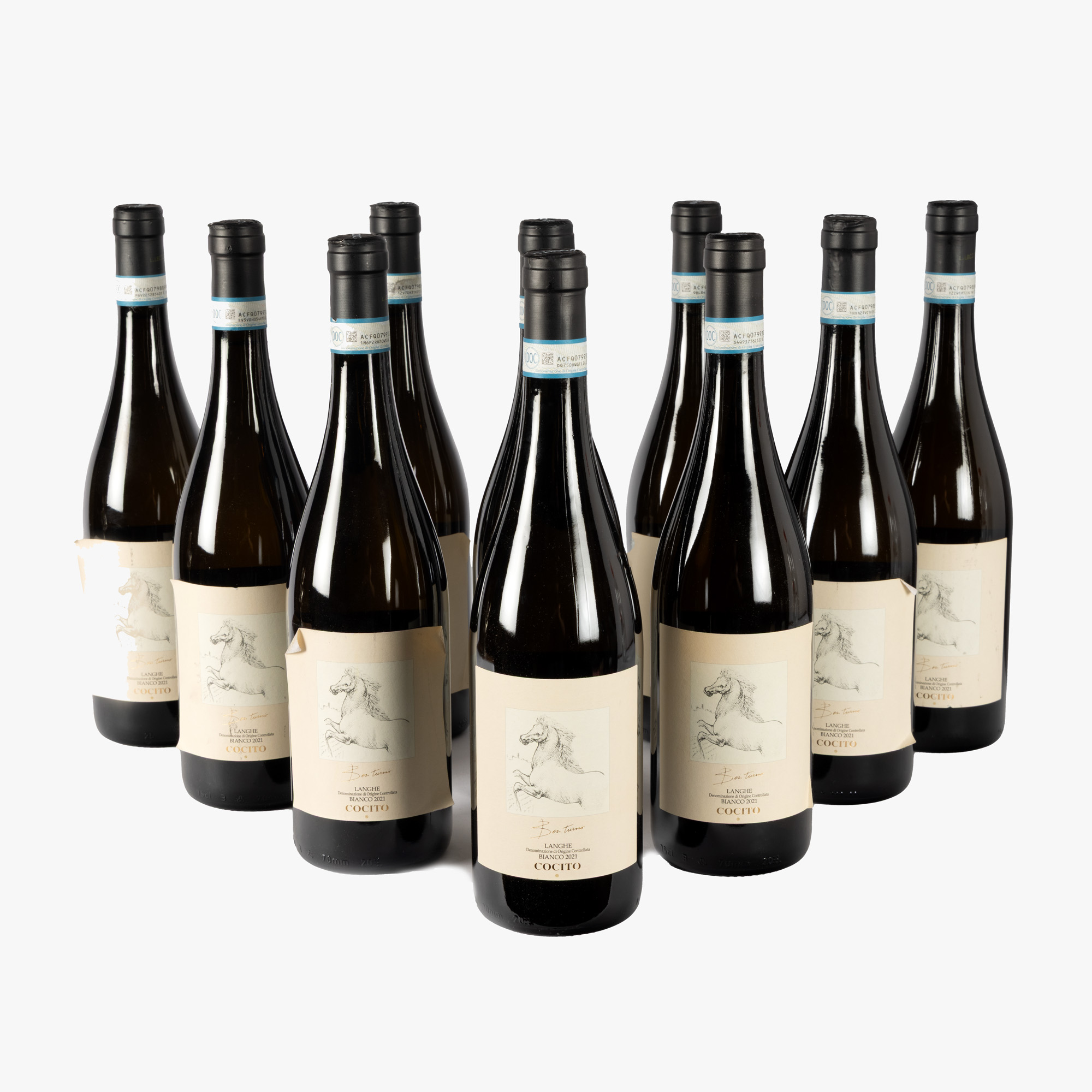 Contratto, Piemonte, Italia, Cuvée Langhe Bianco, 2021, 10st x 0,75l