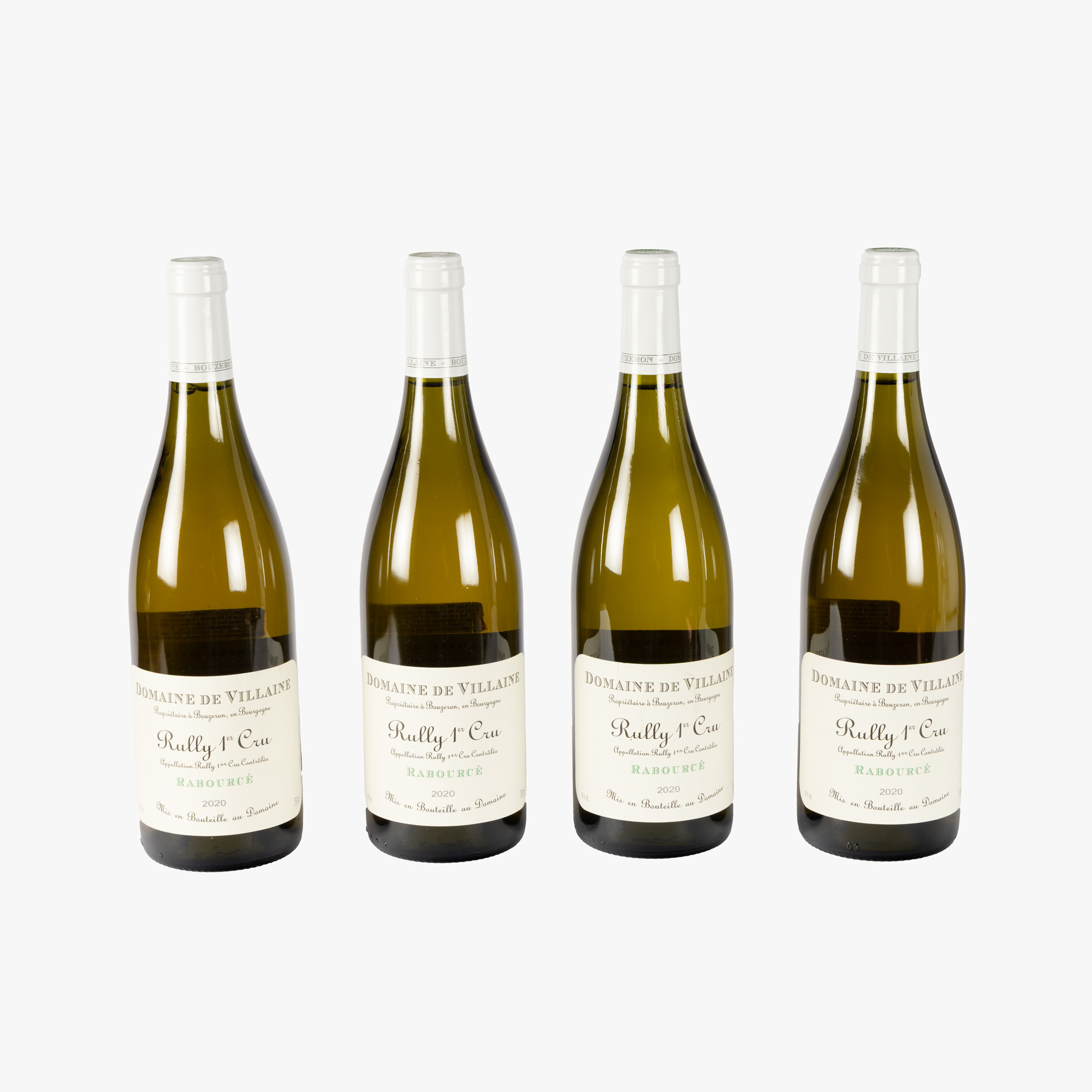 Domaine De Villaine Bourgogne, Cuvée Rully 1er Cru Rabourcé, 2020, 4st x 0,75l