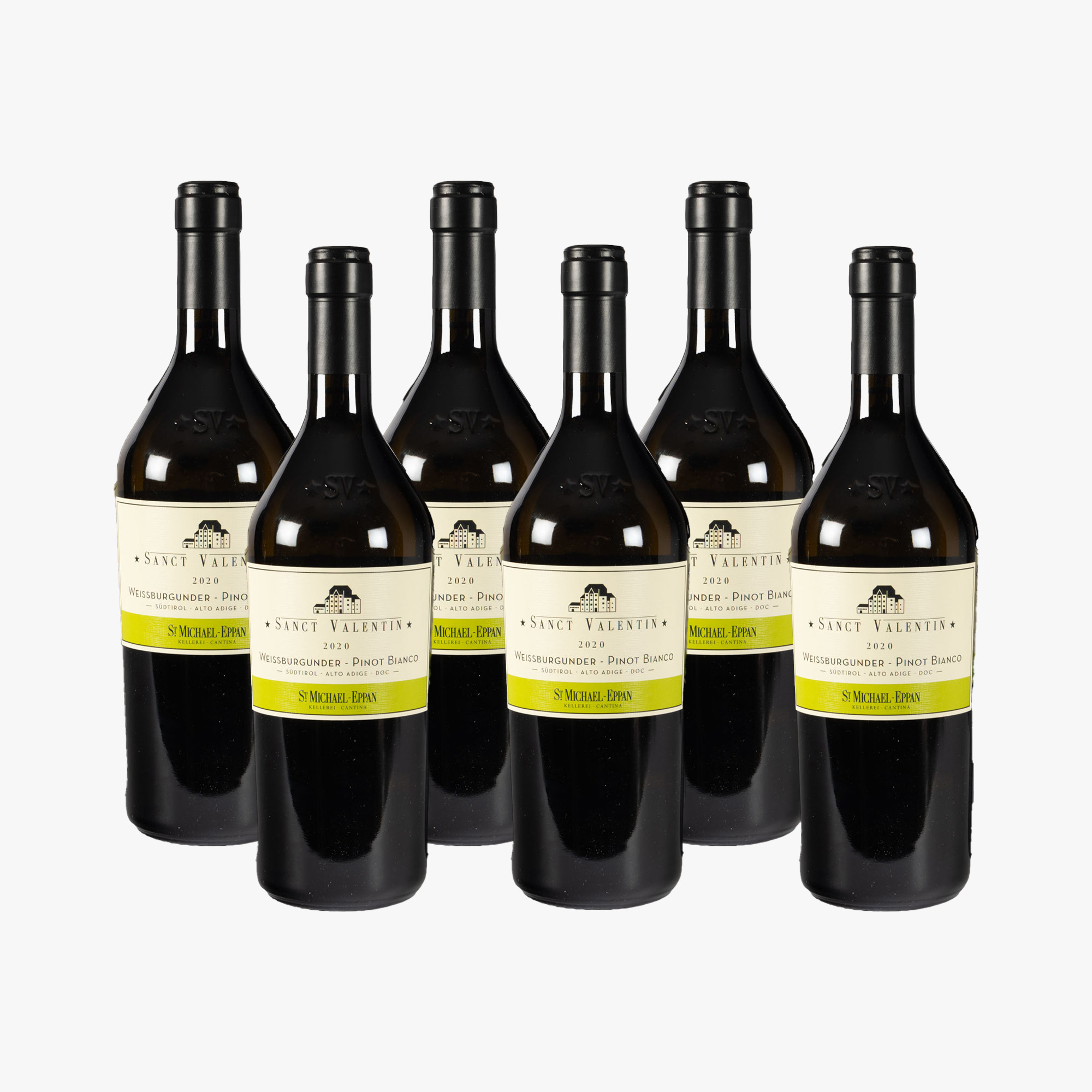 San Michelle Appiano, Alto Adige, Cuvée Sanct Valentin Pinot Bianco, 2020, 6st x 0,75l