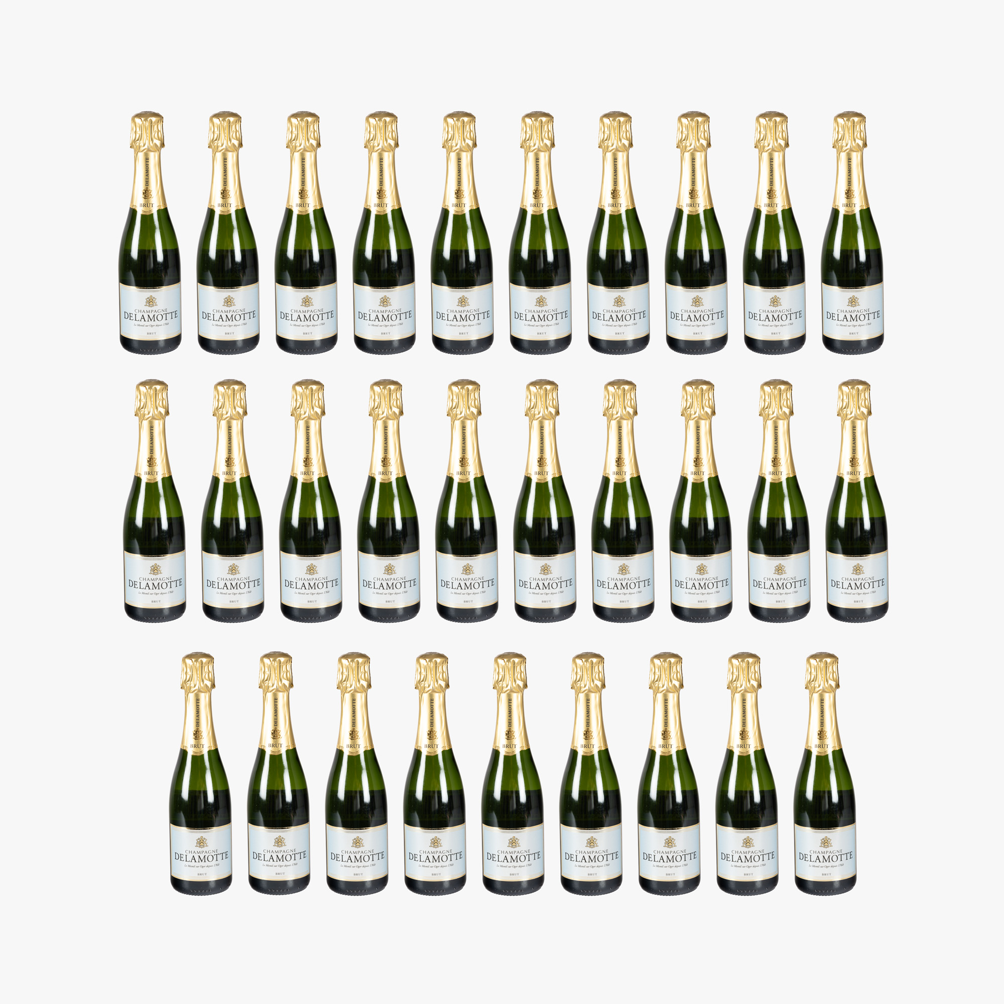 Champagne Delamotte, 24st x 0,375l