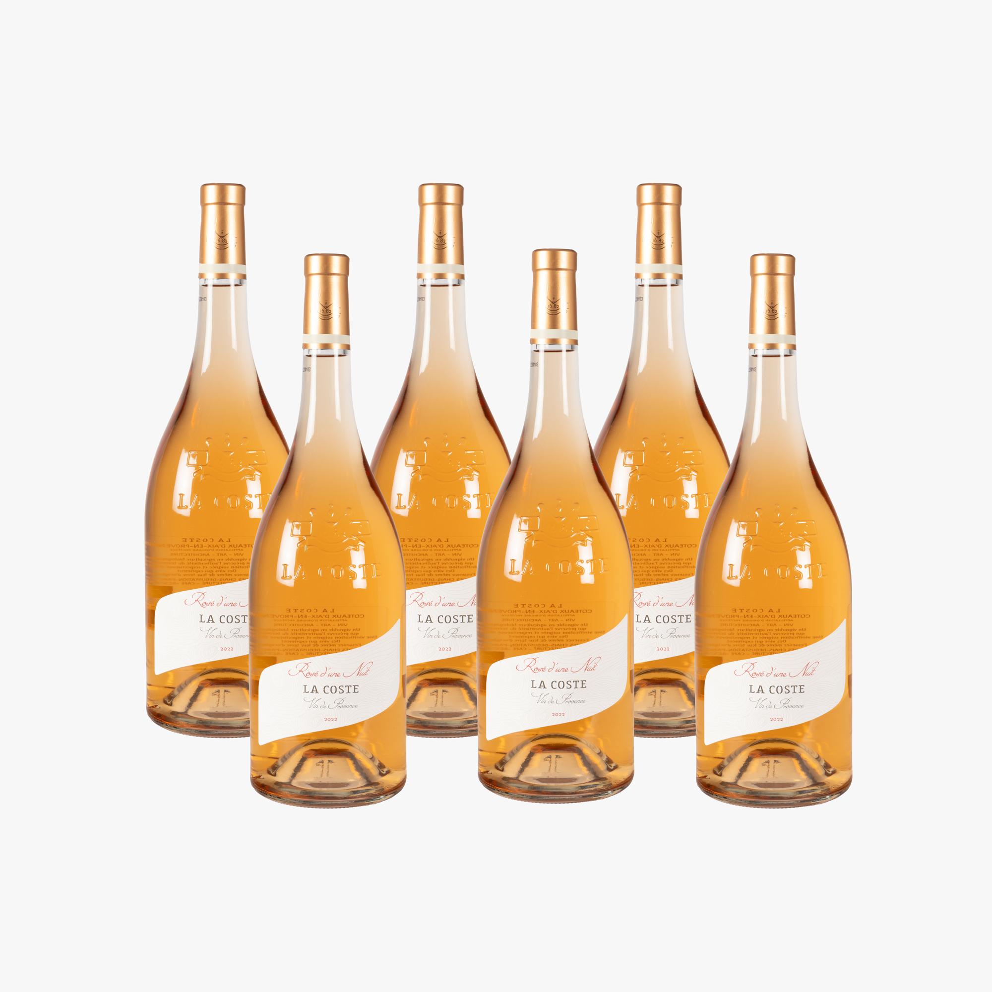 Château La Coste, Côtes de Provence, Cuvée Rosé d’une Nuit, 2022, 6st x 1,5l
