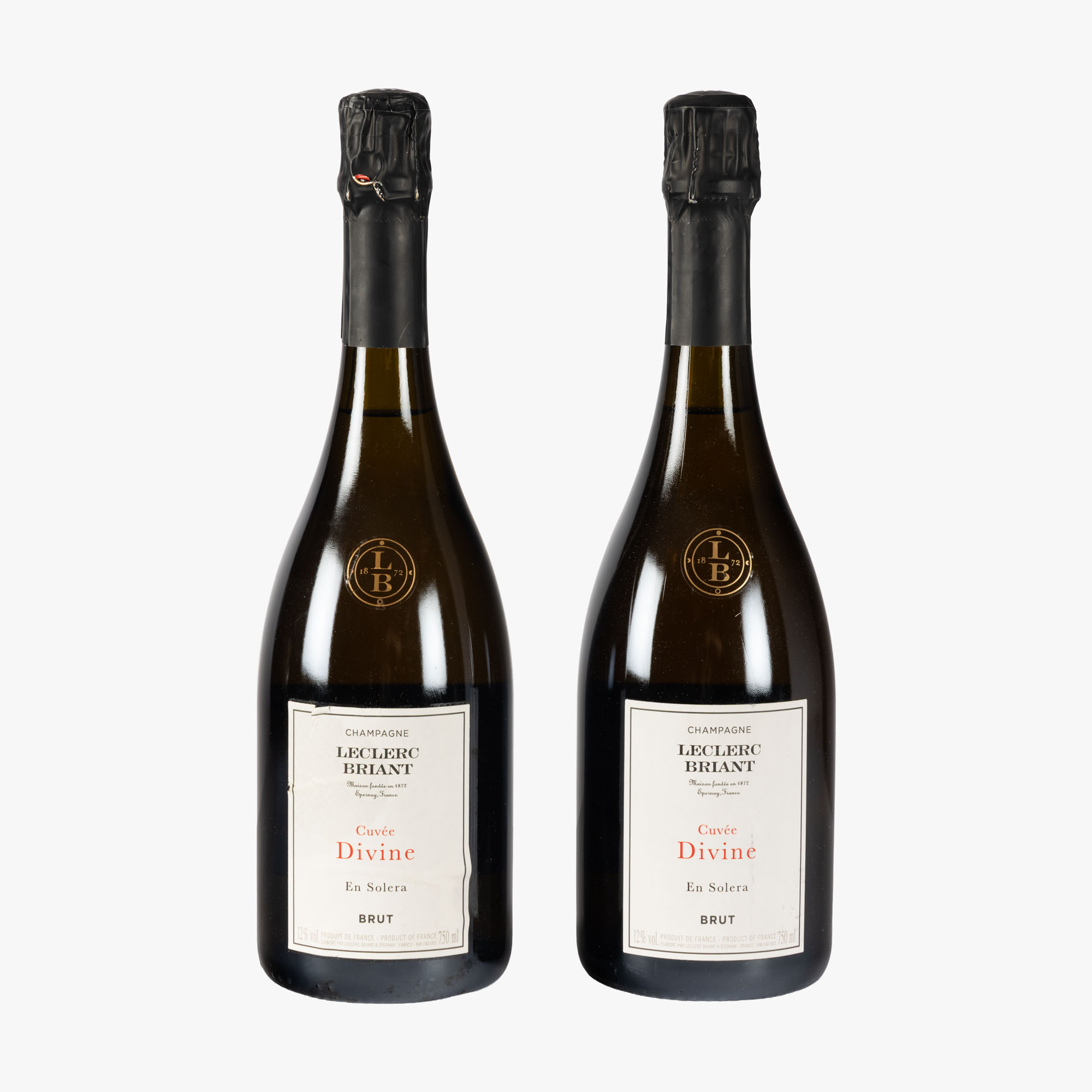 Champagne Leclerc Briant, Cuvée Divine, 2st x 0,75l