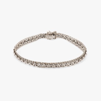 White gold bracelet