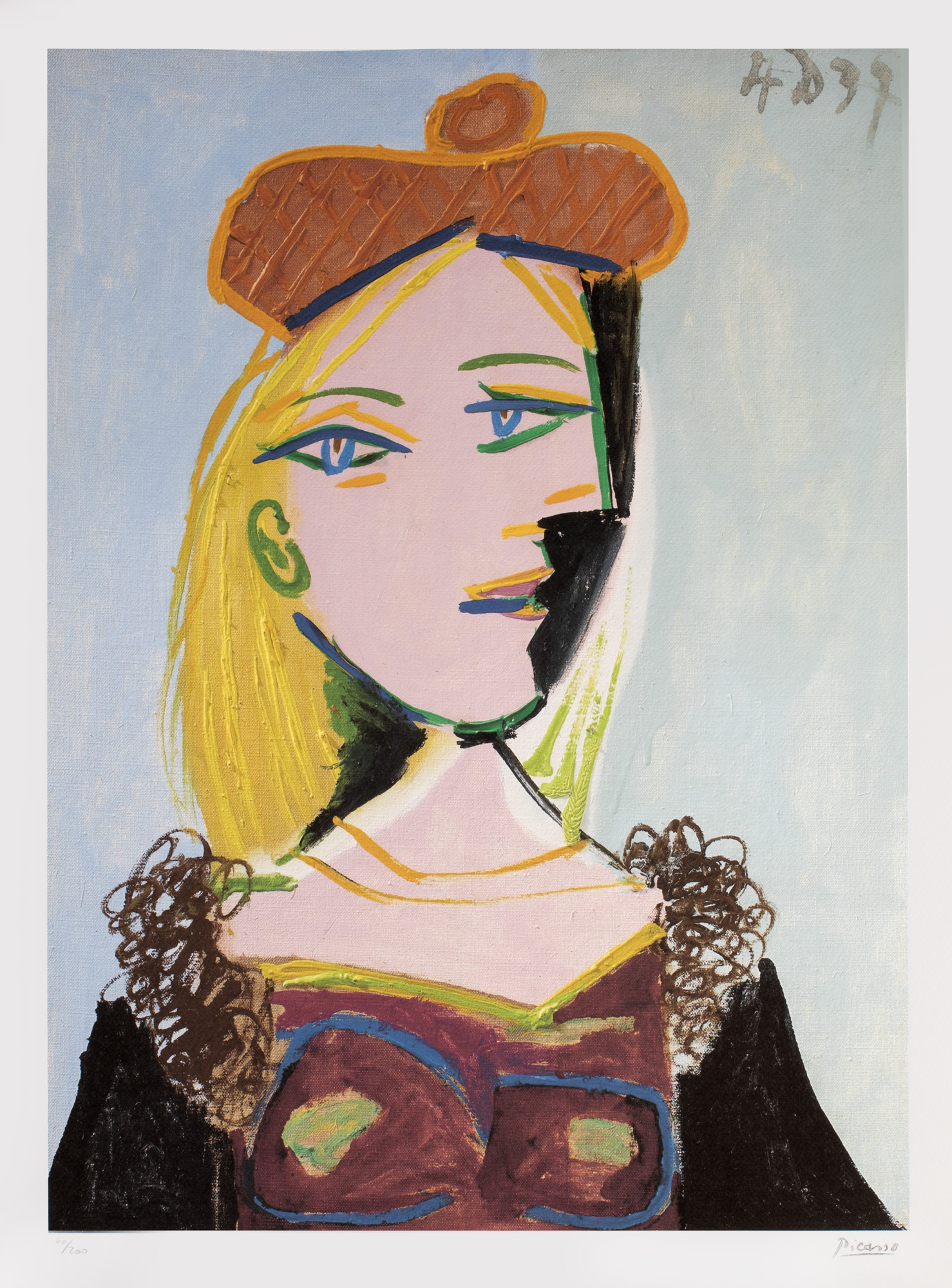 Marie-Thérèse with beret