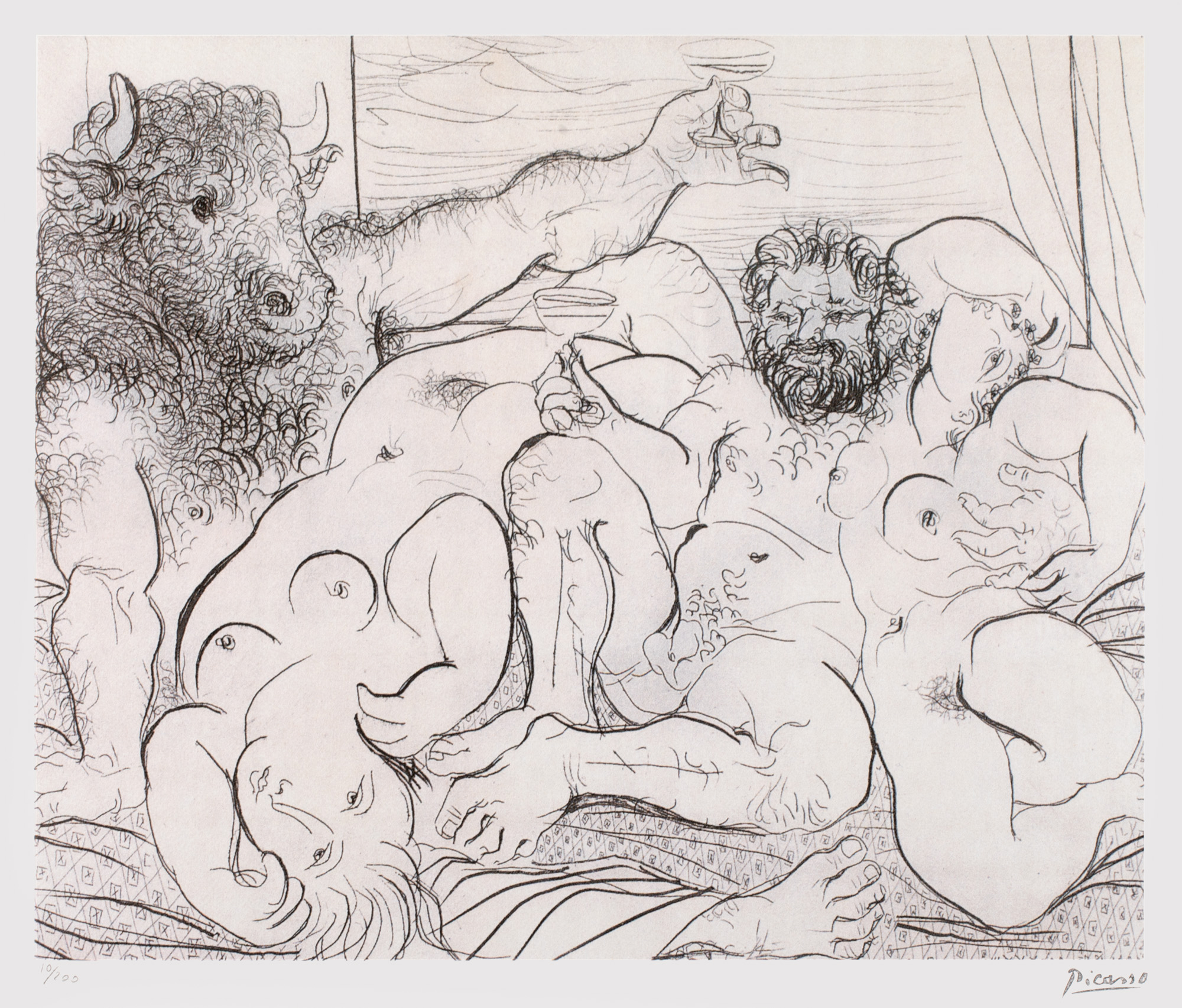 Bacchanale cu minotaur
